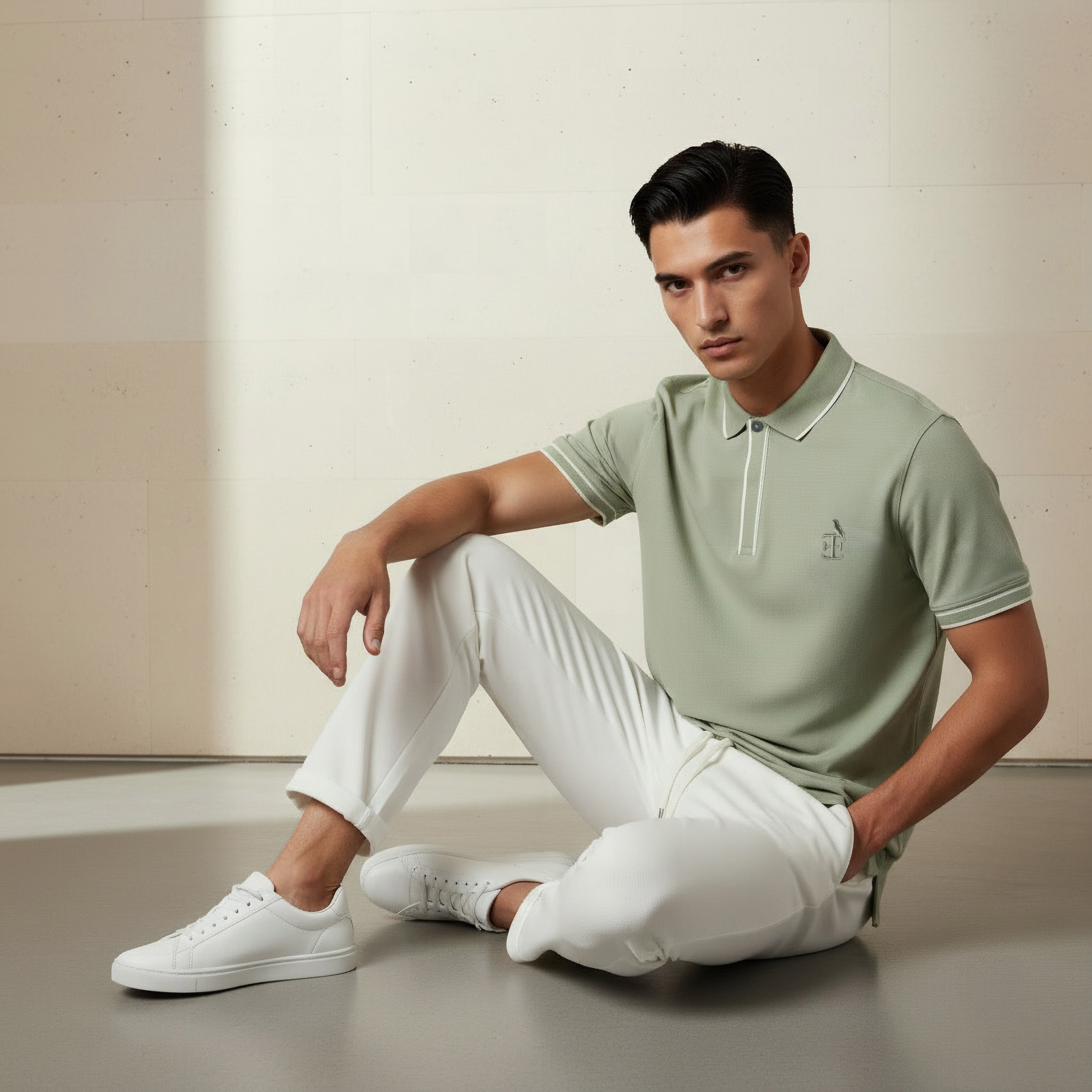 Emperor Men Short Sleeve Polo T-shirt-men-clothing-tshirtsandpolos-polos-image-5