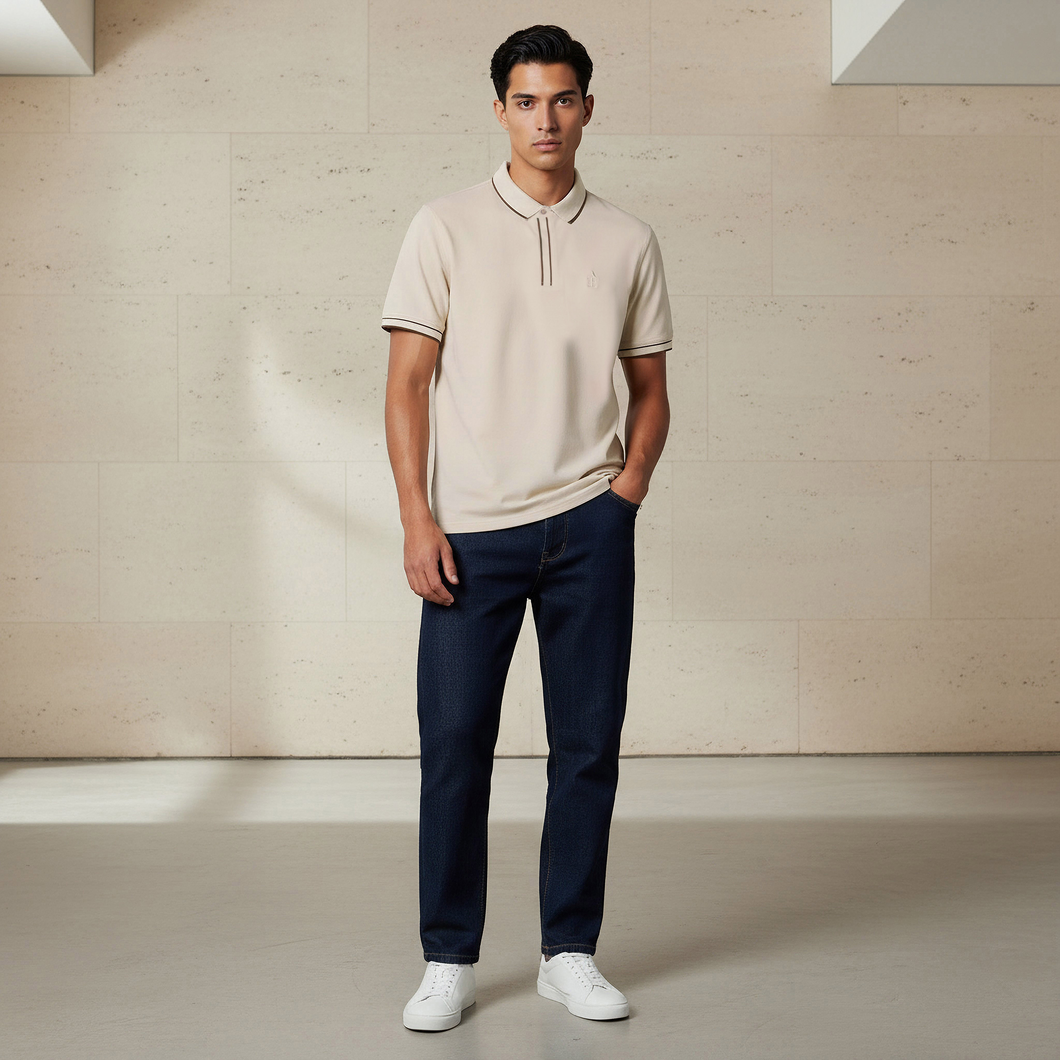 Emperor Men Short Sleeve Polo T-shirt-men-clothing-tshirtsandpolos-polos-image-2