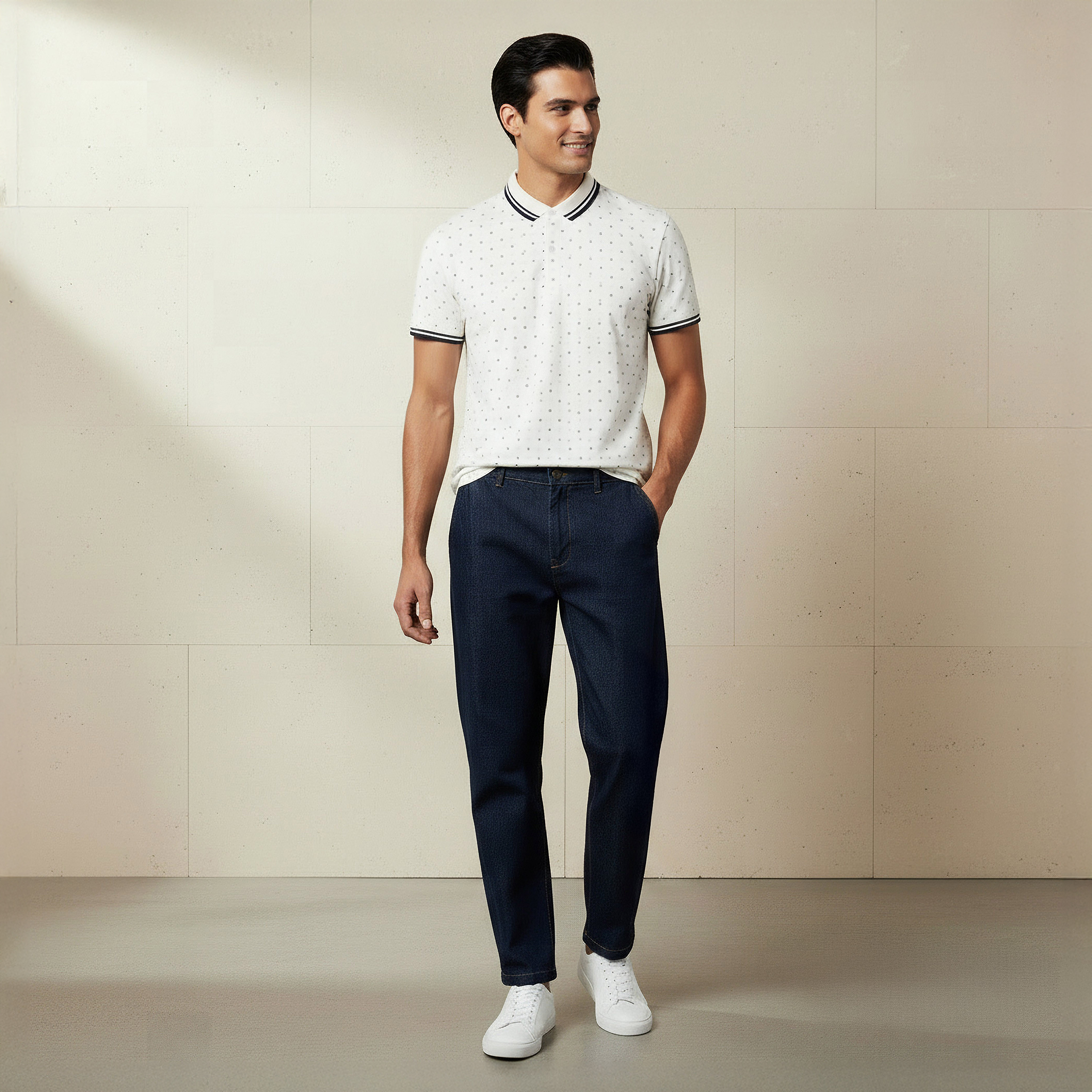 Men Short Sleeve Printed Polo T-shirt-men-clothing-tshirtsandpolos-polos-image-2