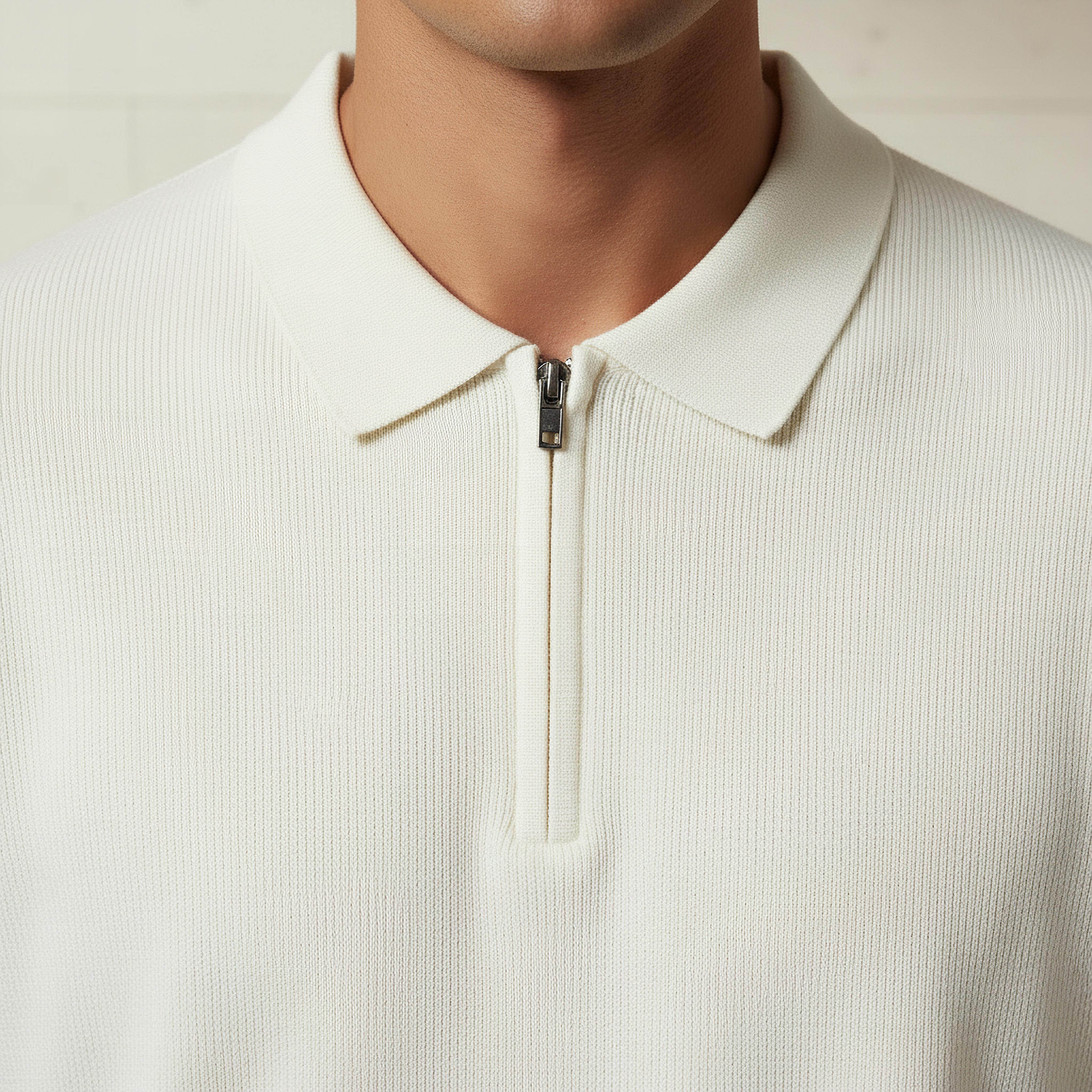 Men Short Sleeve Textured Polo T-shirt-men-clothing-tshirtsandpolos-polos-image-4