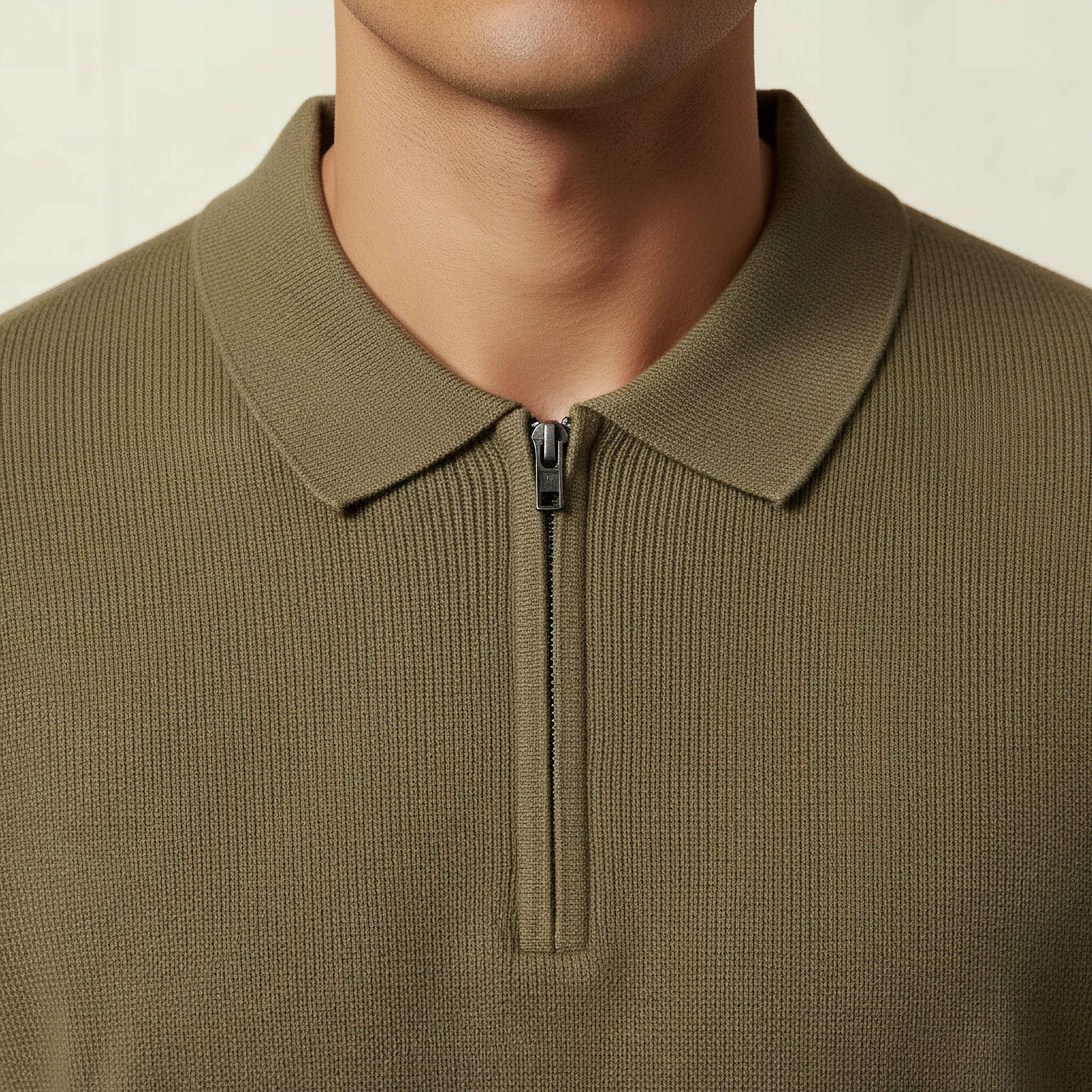 Men Short Sleeve Textured Polo T-shirt-men-clothing-tshirtsandpolos-polos-image-4