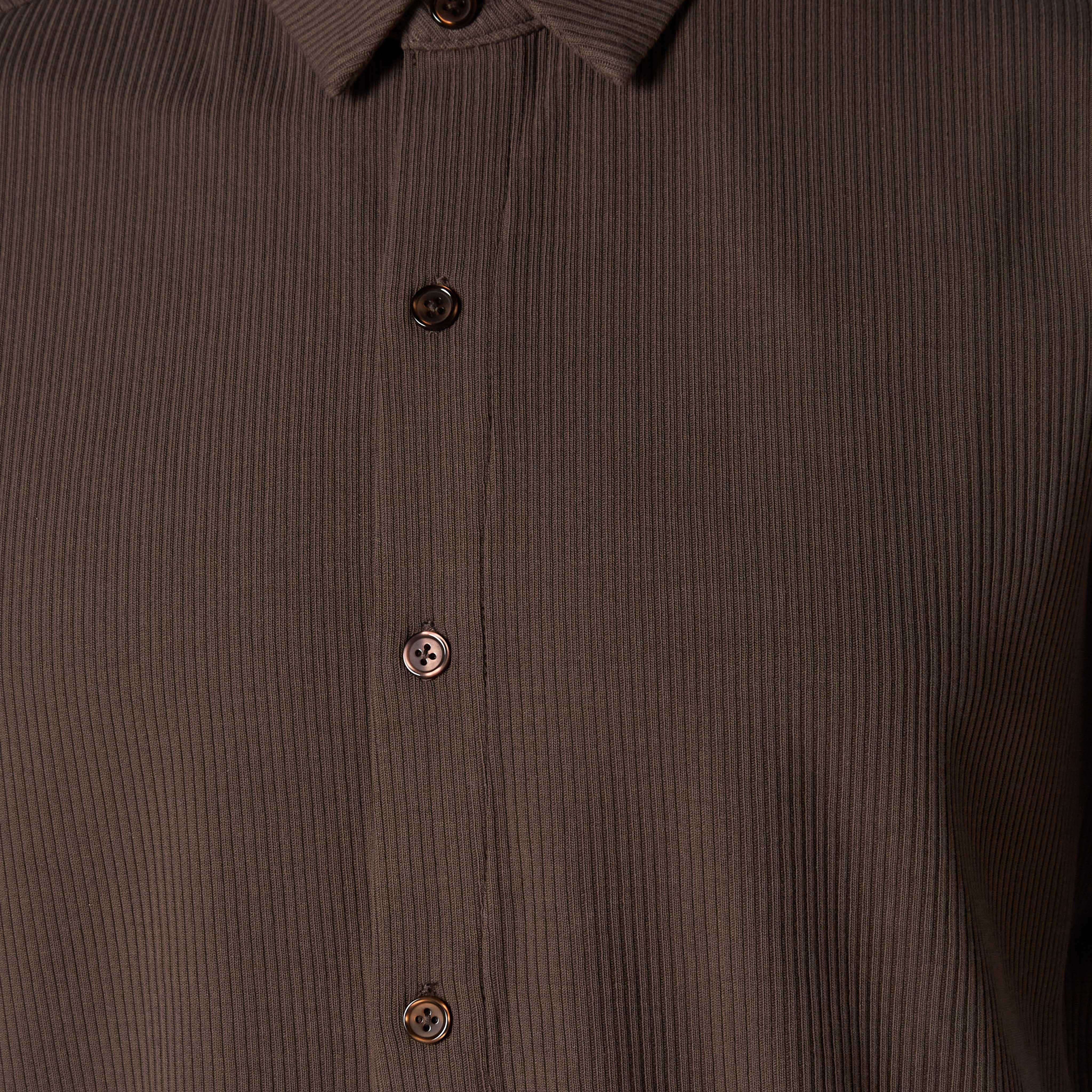 Men Collared Textured Short Sleeve Shirt-men-clothing-shirts-image-2