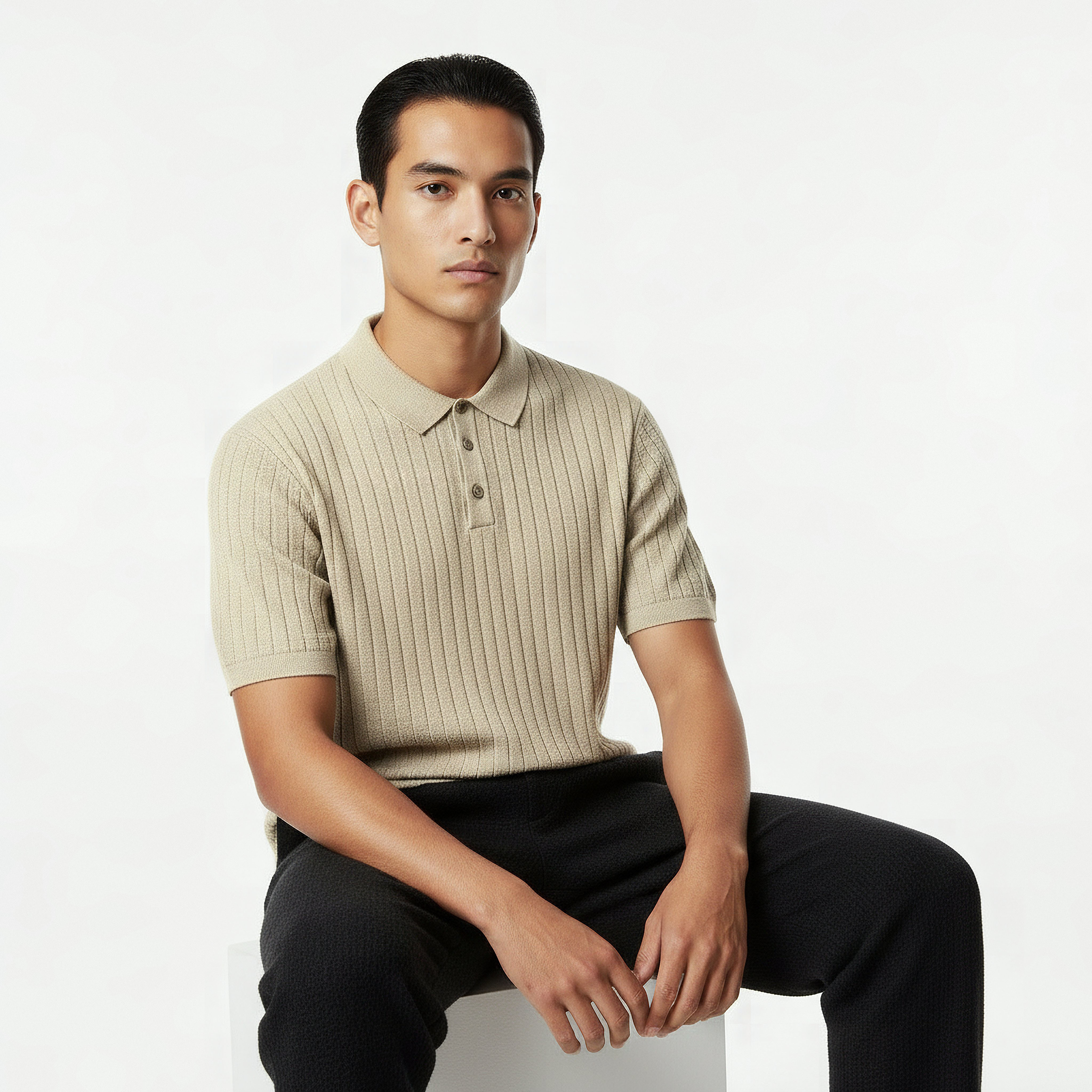 Men Short Sleeves Ribbed Polo T-Shirt-PROMO_SP_KW_RGCC_BUY2FOR9_040325-image-5