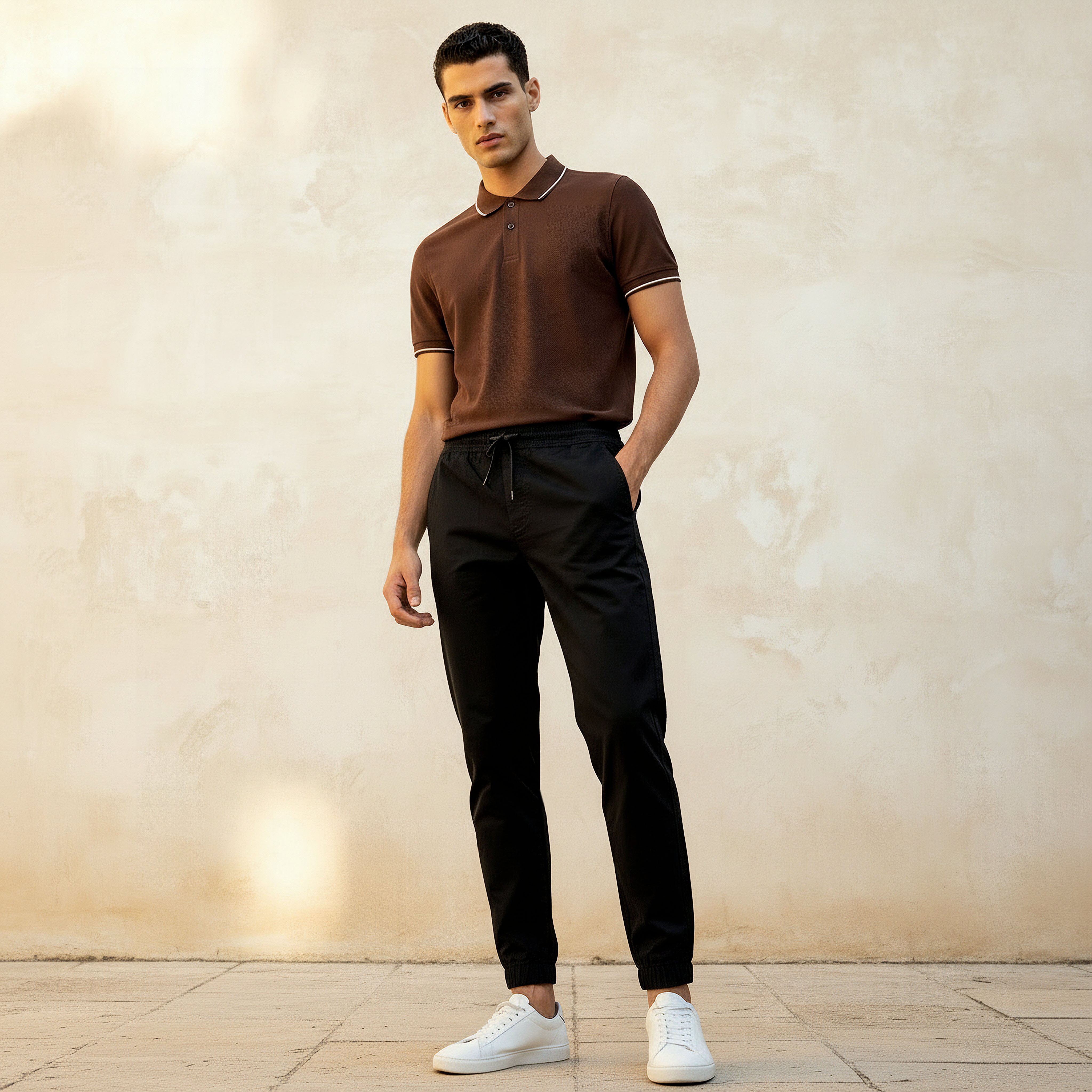 Men Slim Fit Cotton Joggers-men-clothing-bottoms-joggers-image-2
