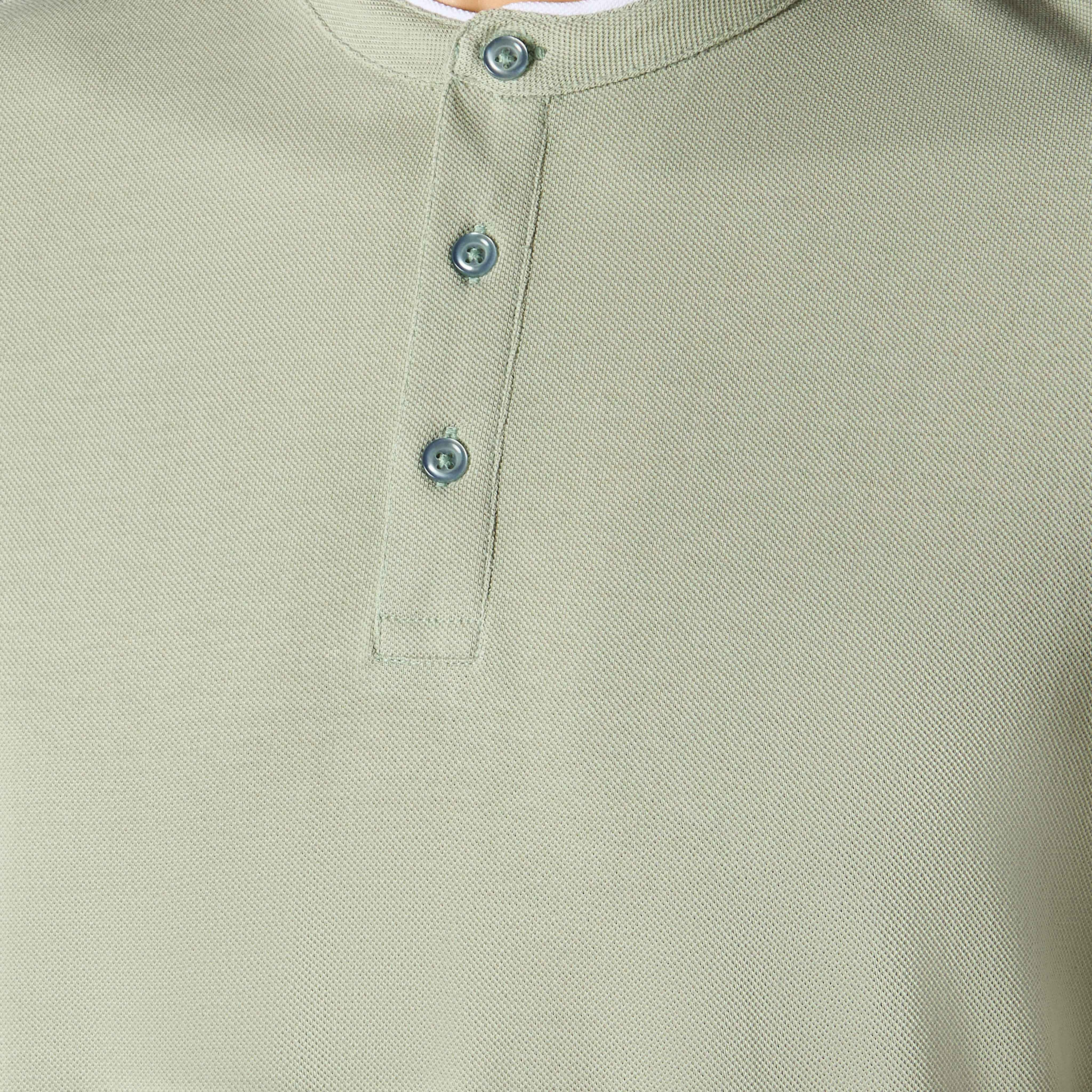 Men Short Sleeves Mandarin Collar Polo T-shirt-men-clothing-tshirtsandpolos-polos-image-4