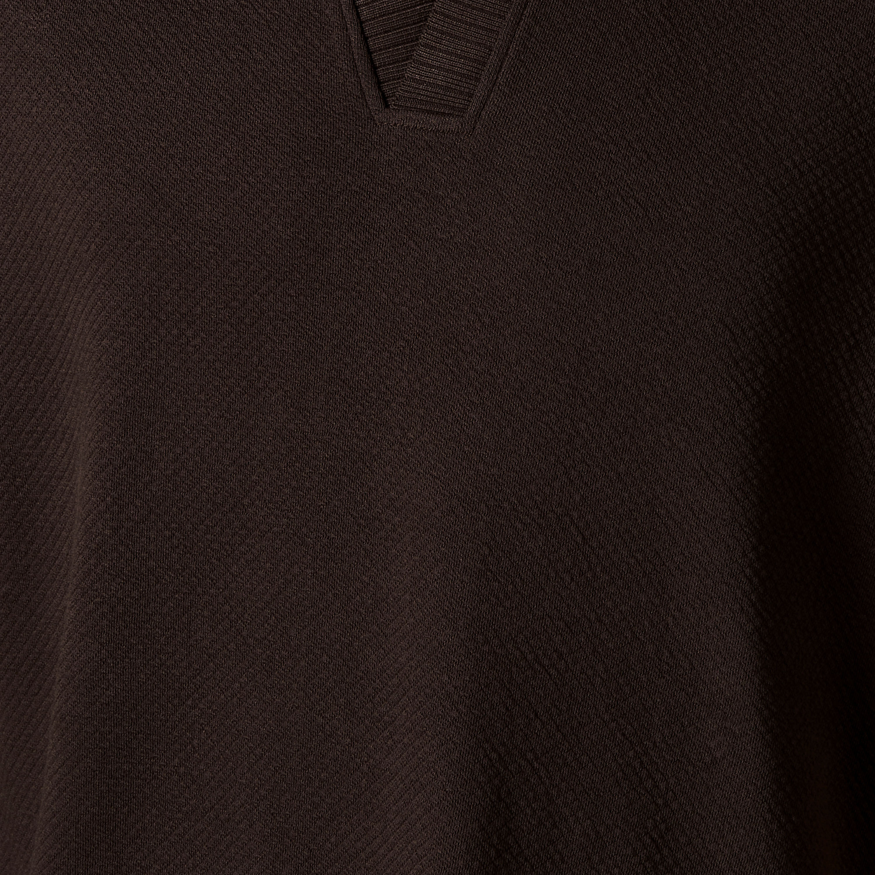 تيشيرت بولو جاكار بأكمام قصيرة وياقة جوني للرجال-men-clothing-tshirtsandpolos-polos-image-2