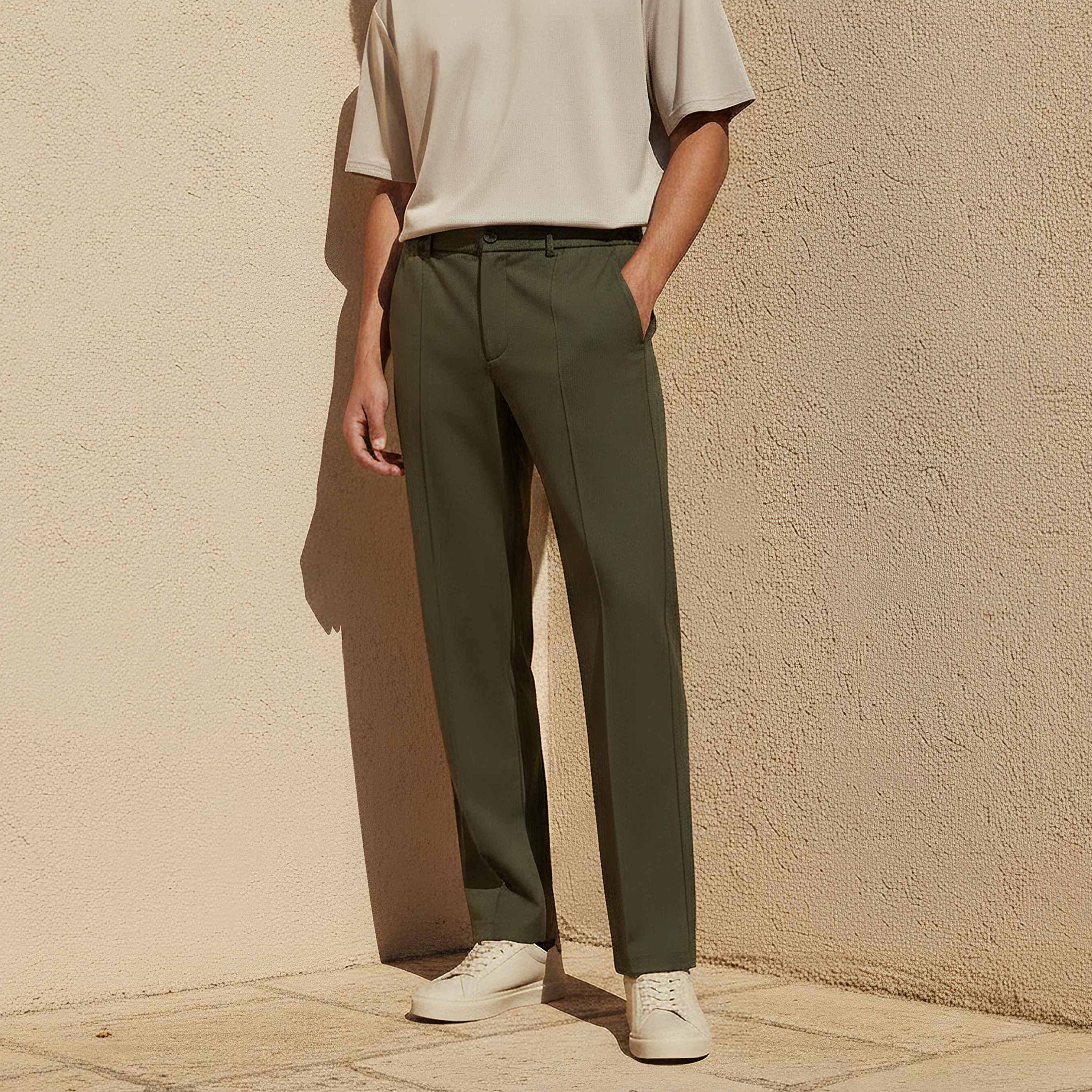 Iconic Men Relaxed Fit Formal Trousers-men-clothing-bottoms-trousersandchinos-trousers-image-1