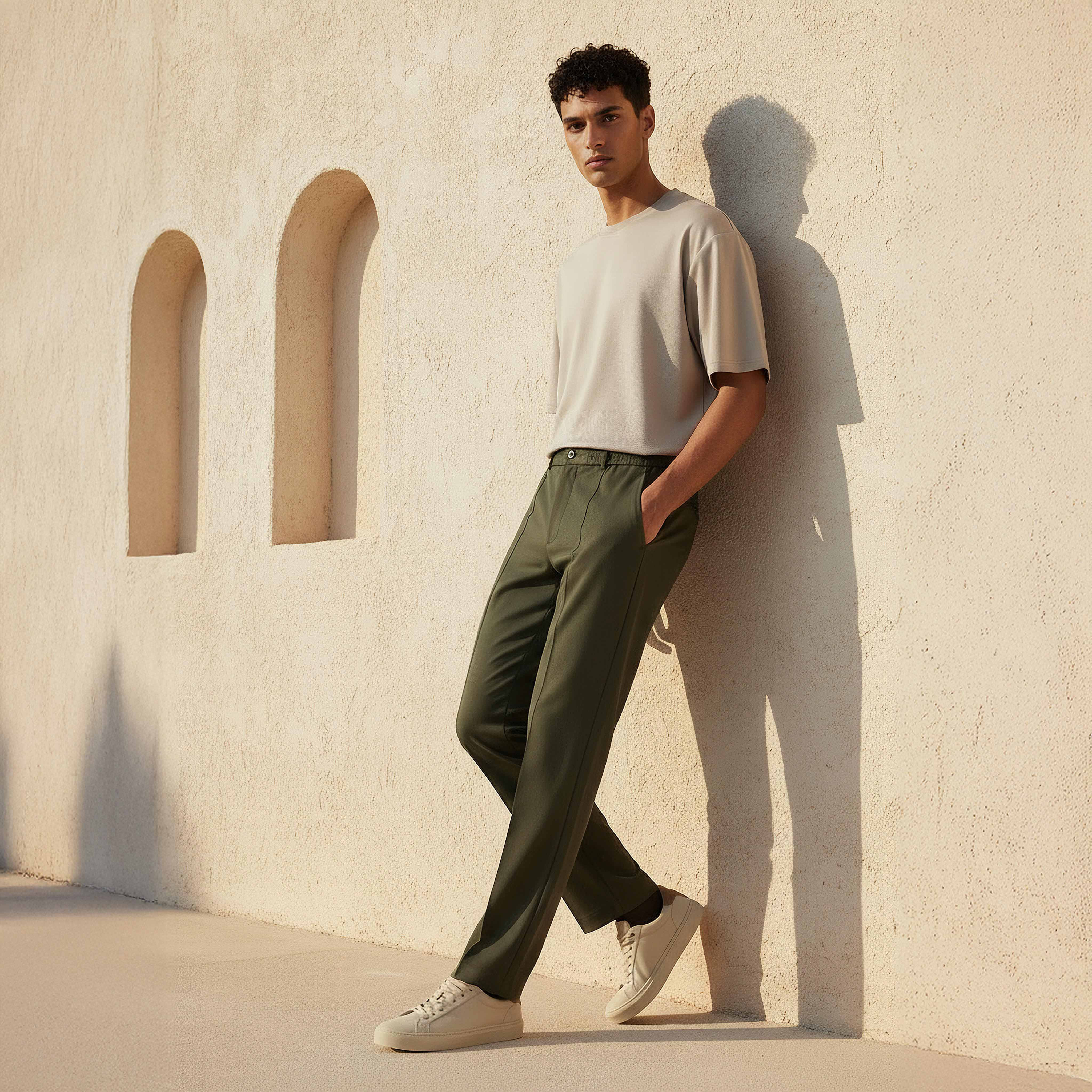 Iconic Men Relaxed Fit Formal Trousers-men-clothing-bottoms-trousersandchinos-trousers-image-3