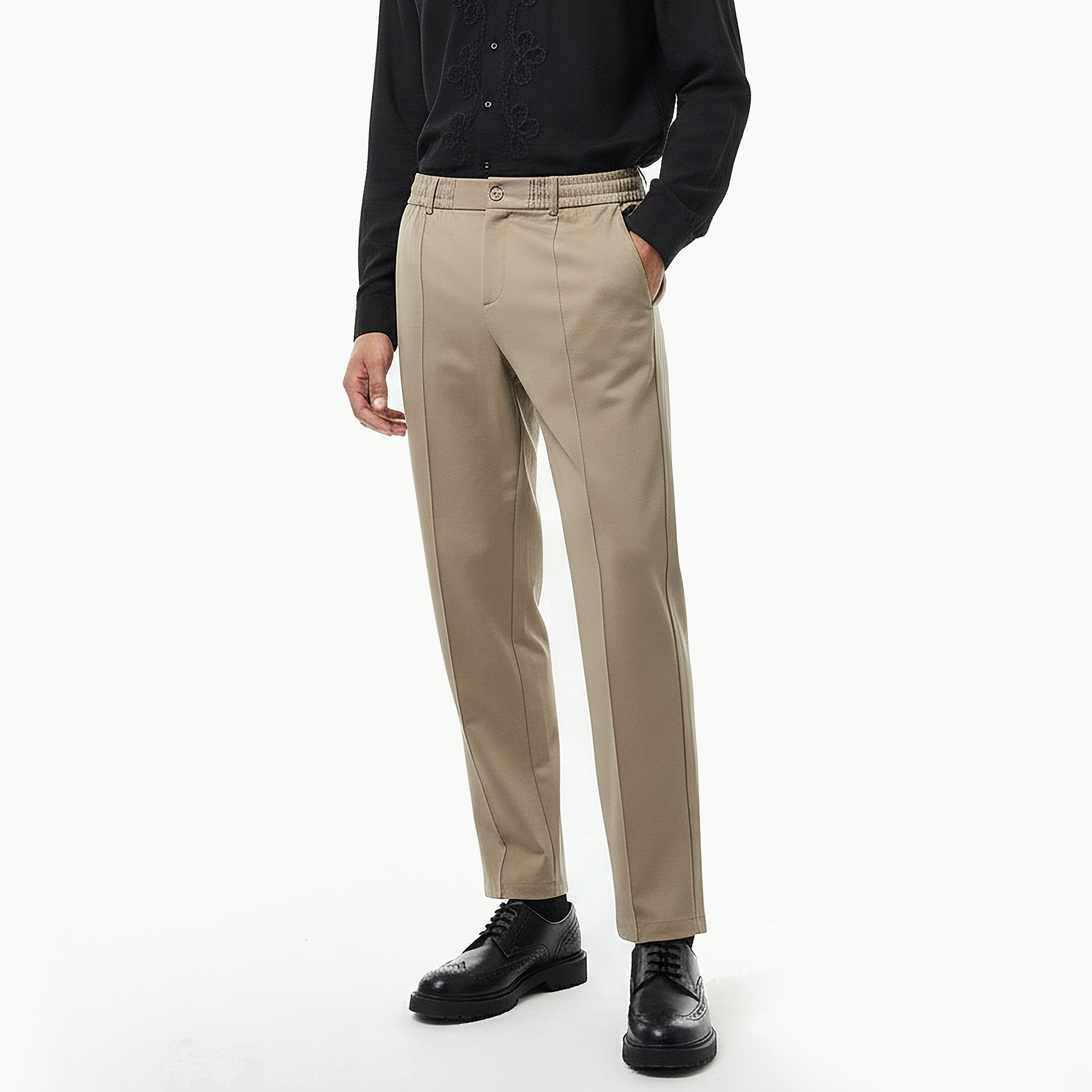 Iconic Men Relaxed Fit Formal Trousers-men-clothing-bottoms-trousersandchinos-trousers-image-4