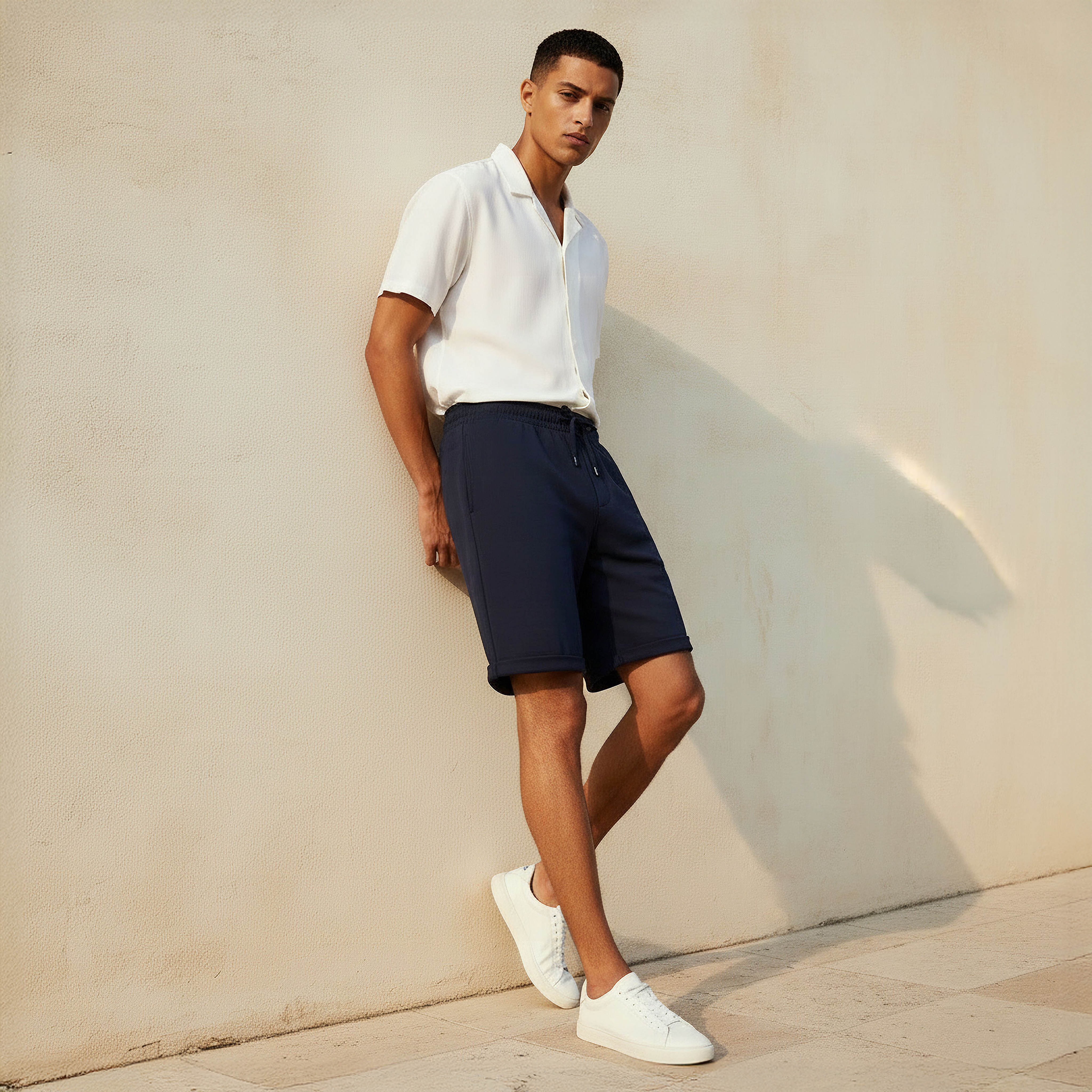 Men Regular Fit Shorts-men-clothing-bottoms-shorts-image-3