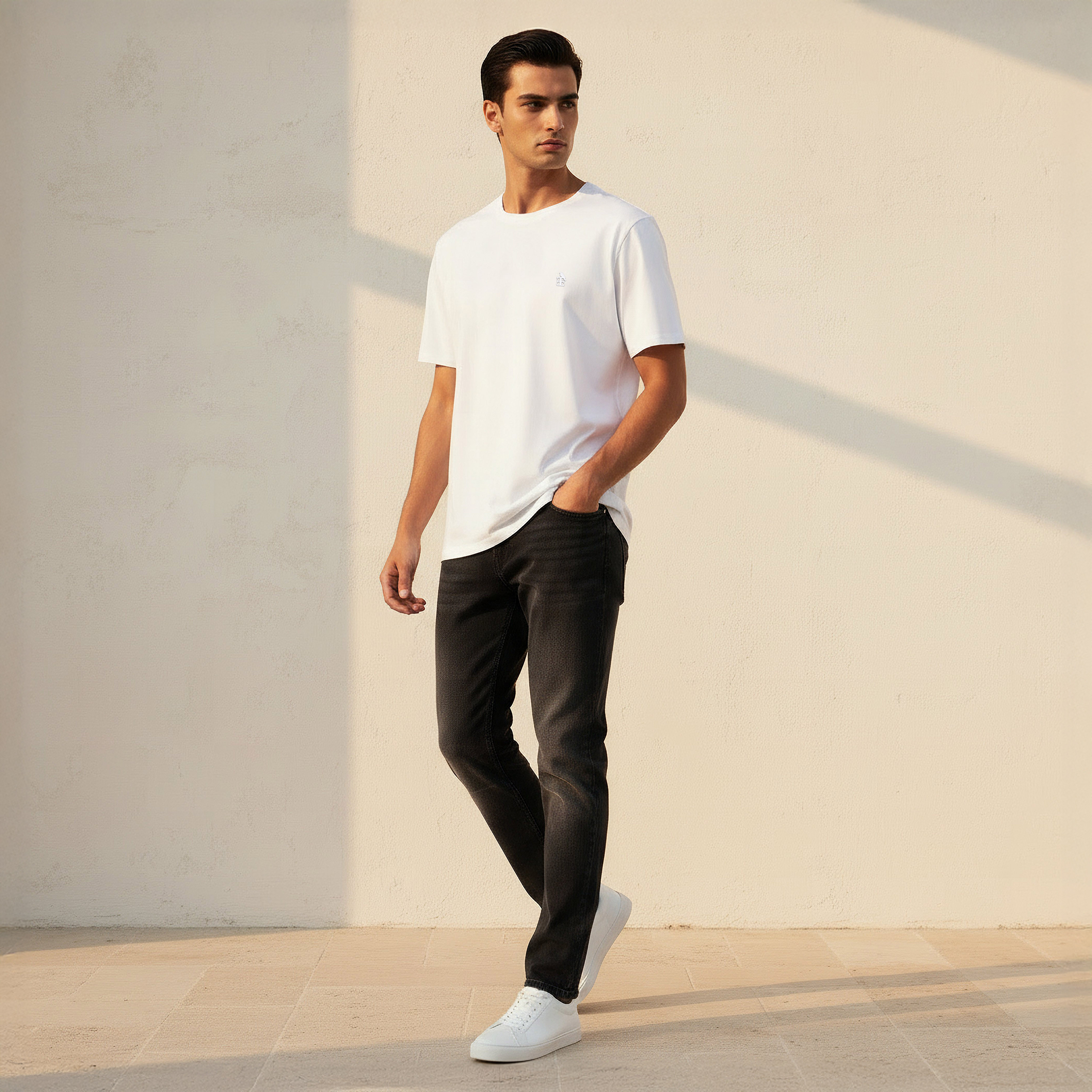 Emperor Men Regular Fit Crew Neck Short Sleeve T-shirt-men-clothing-tshirtsandpolos-tshirts-image-3