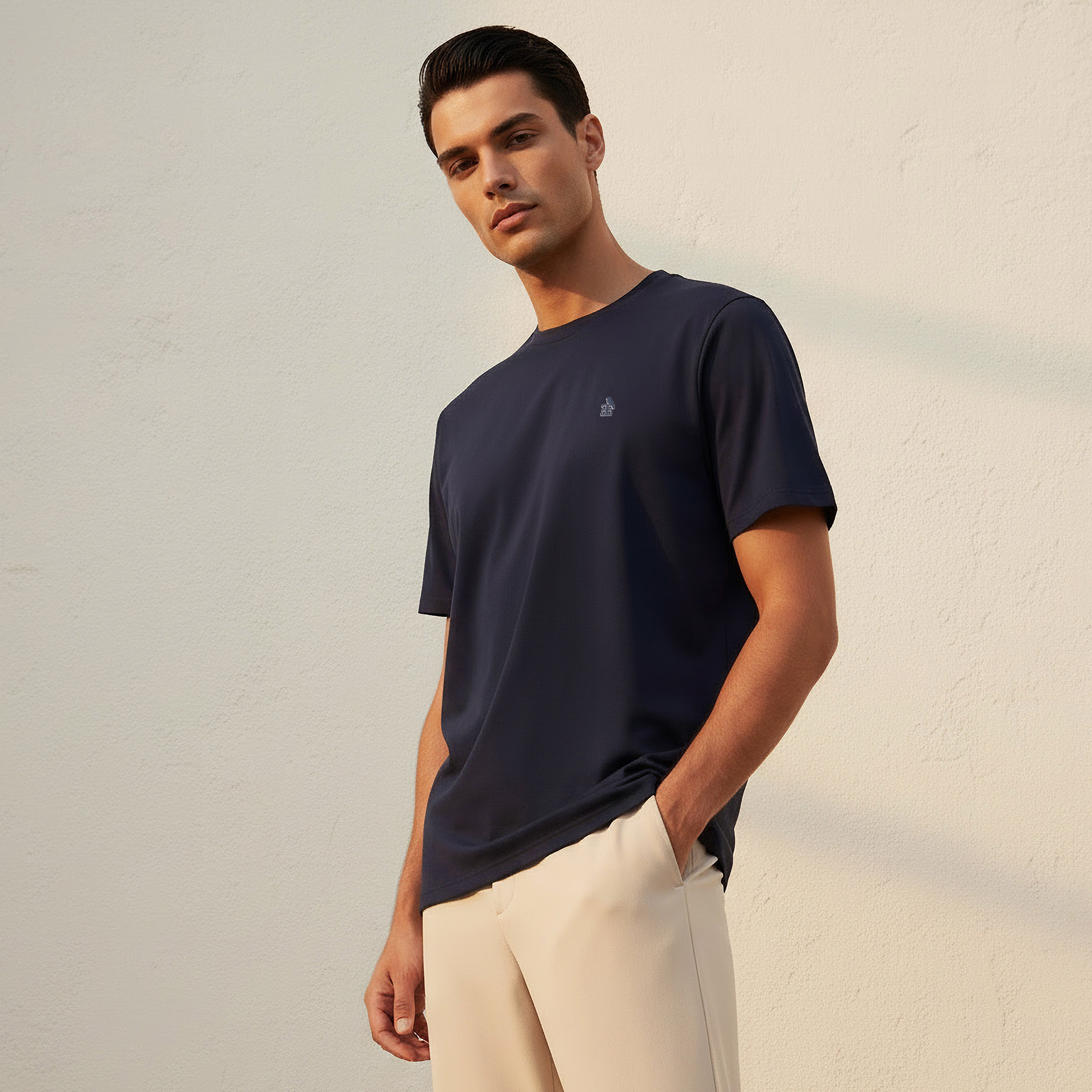 Emperor Men Regular Fit Crew Neck Short Sleeve T-shirt-men-clothing-tshirtsandpolos-tshirts-image-1