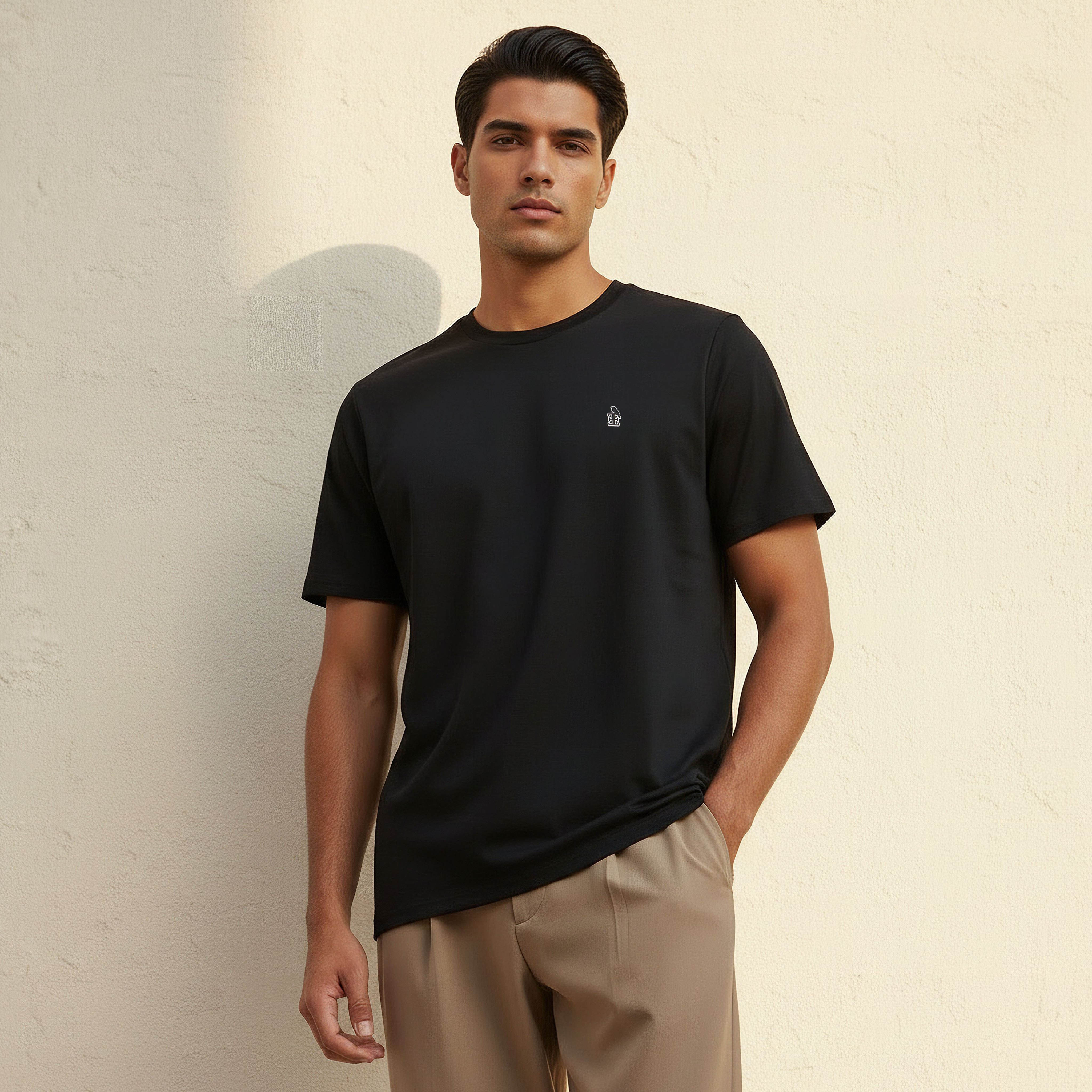 Emperor Men Regular Fit Crew Neck Short Sleeve T-shirt-men-clothing-tshirtsandpolos-tshirts-image-1