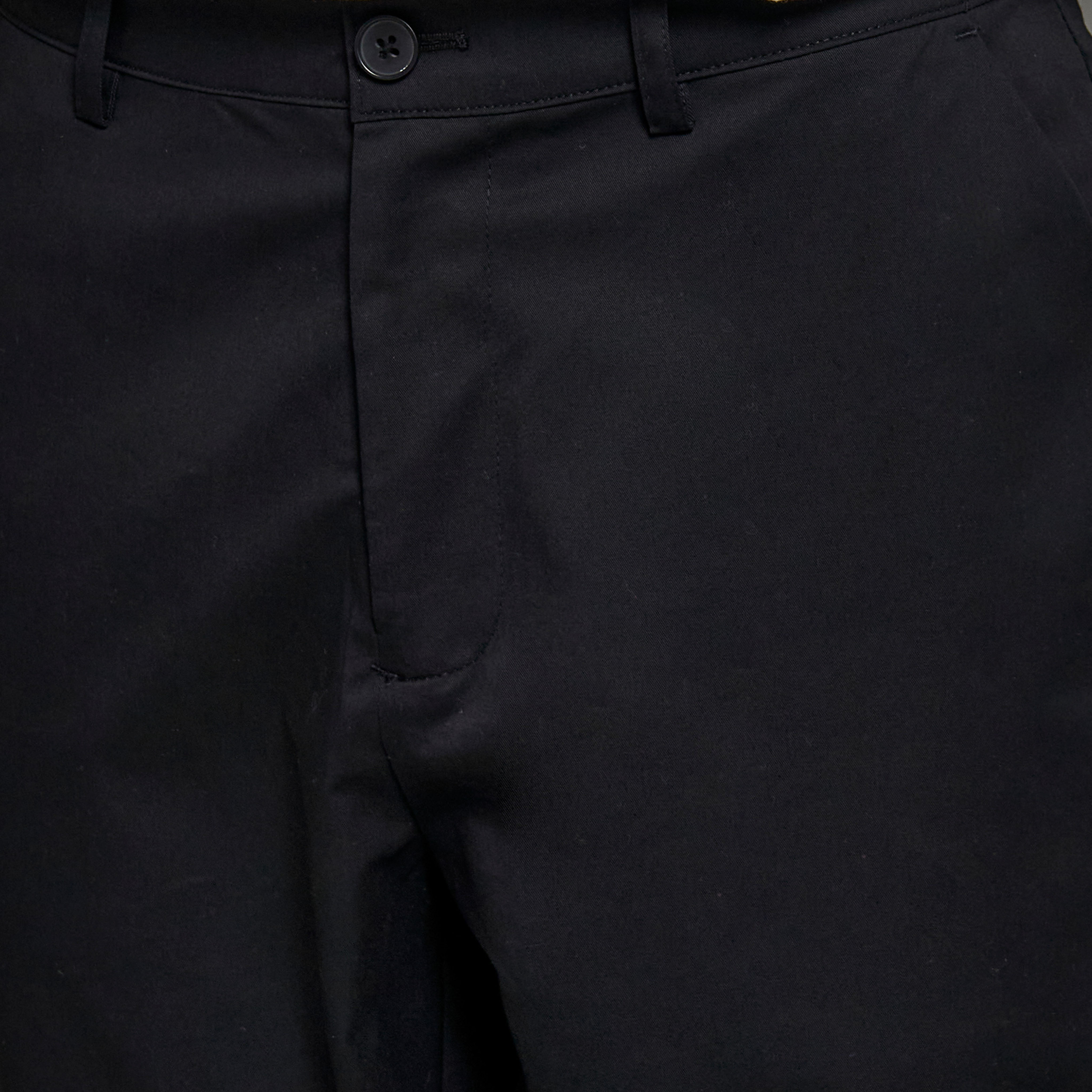 بنطلون تويل بقصة عادية للرجال من إمبيرور-men-clothing-bottoms-trousersandchinos-trousers-image-2