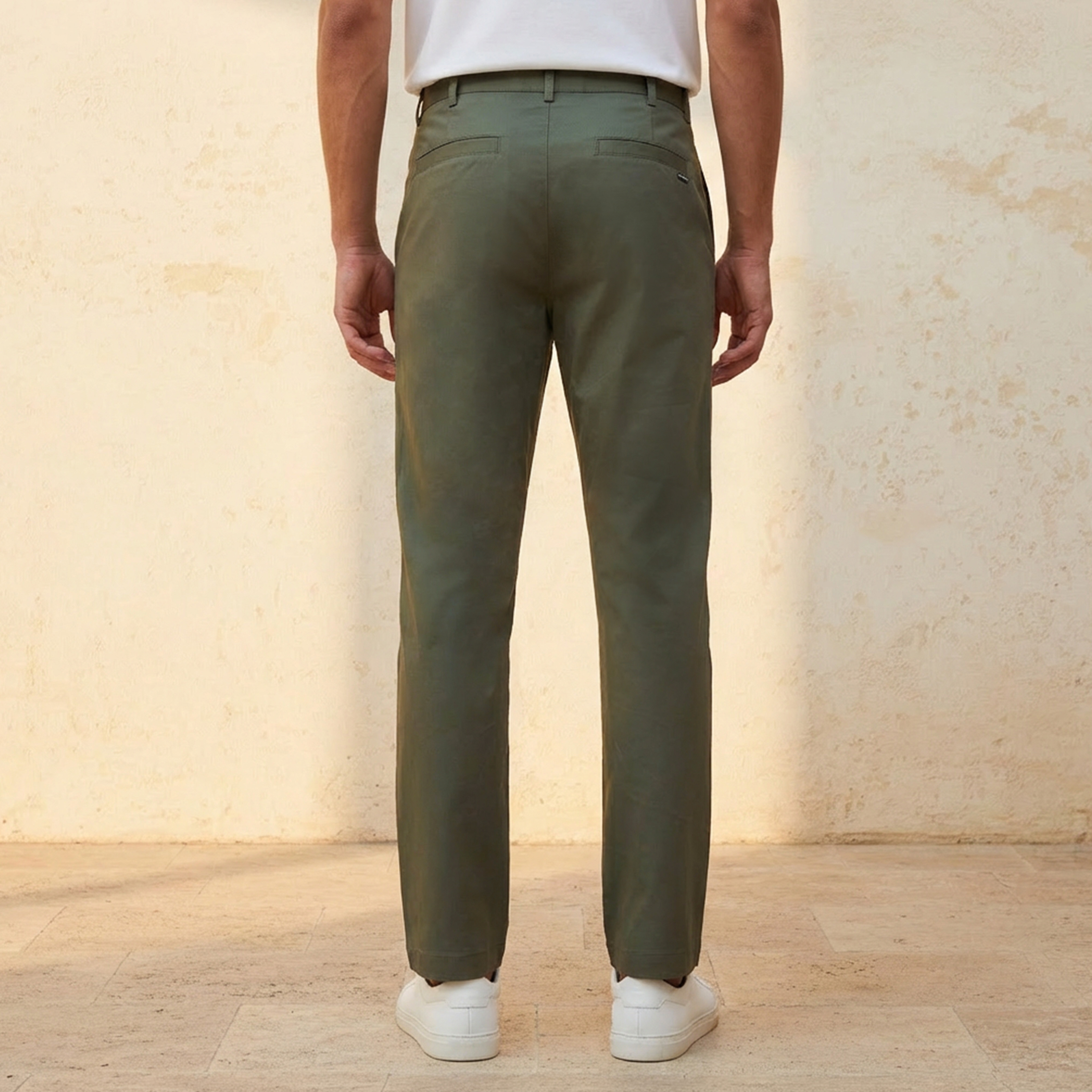 Emperor Men Regular Fit Twill Trousers-men-clothing-bottoms-trousersandchinos-trousers-image-4