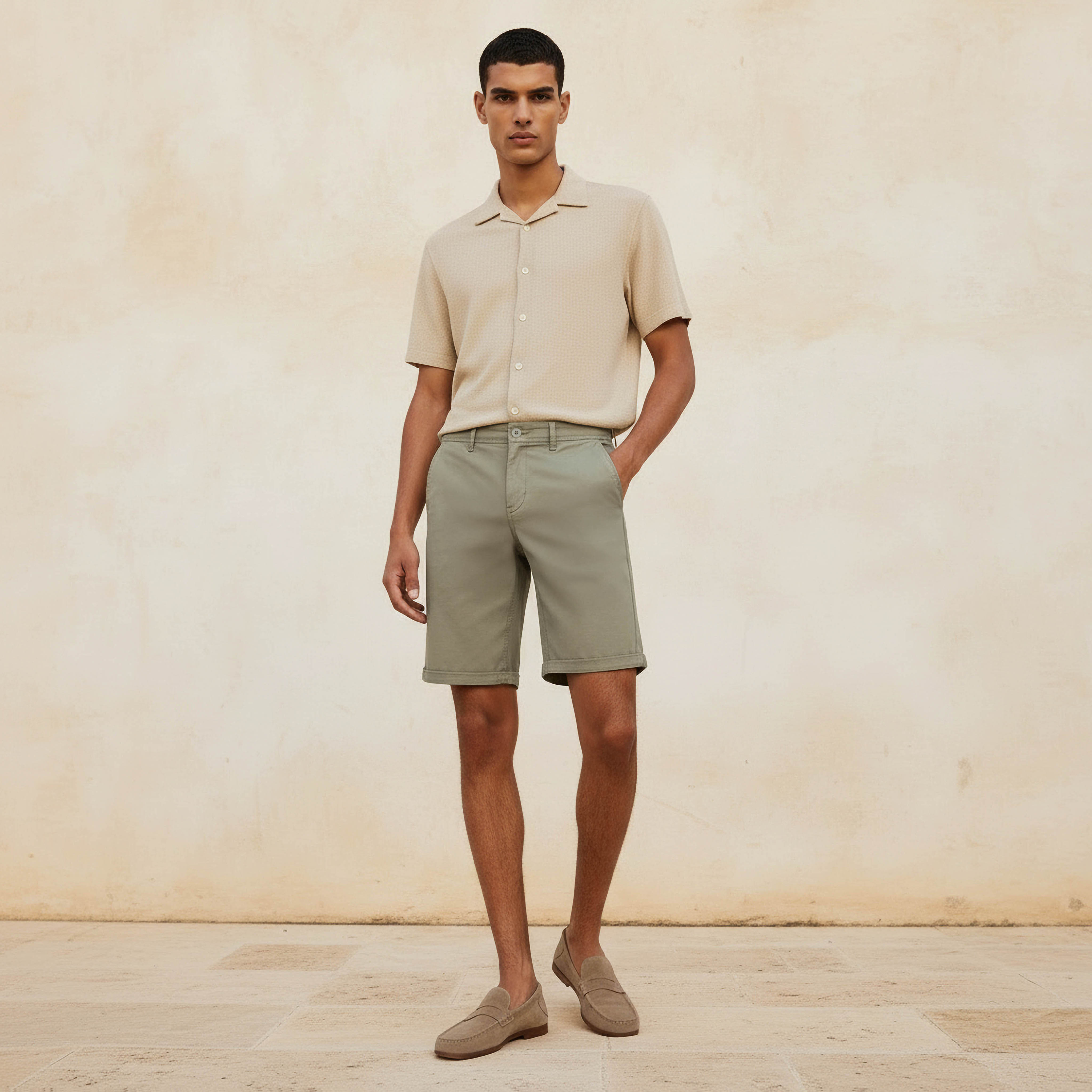Men Slim Fit Shorts-men-clothing-bottoms-shorts-image-3
