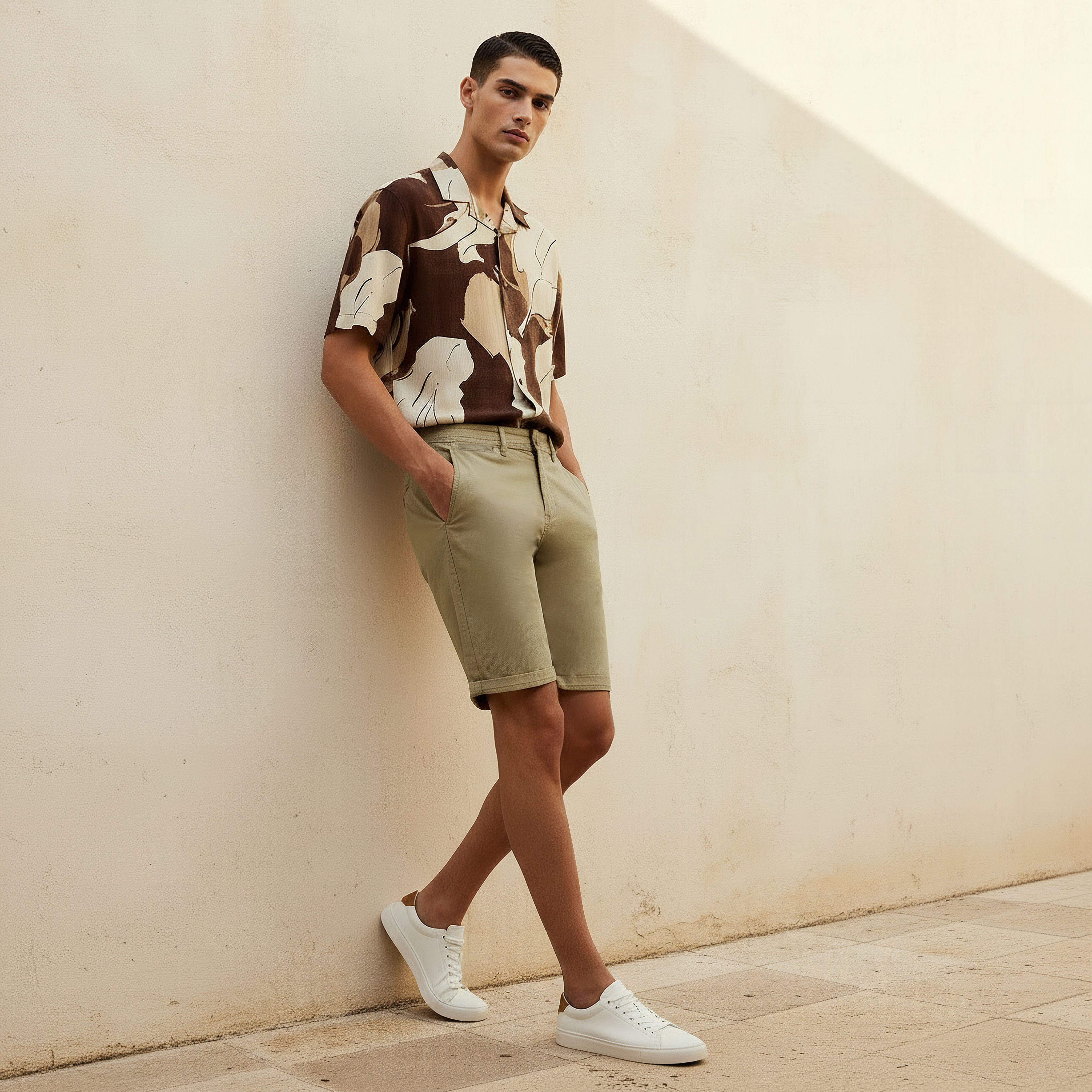 Men Slim Fit Shorts-men-clothing-bottoms-shorts-image-3