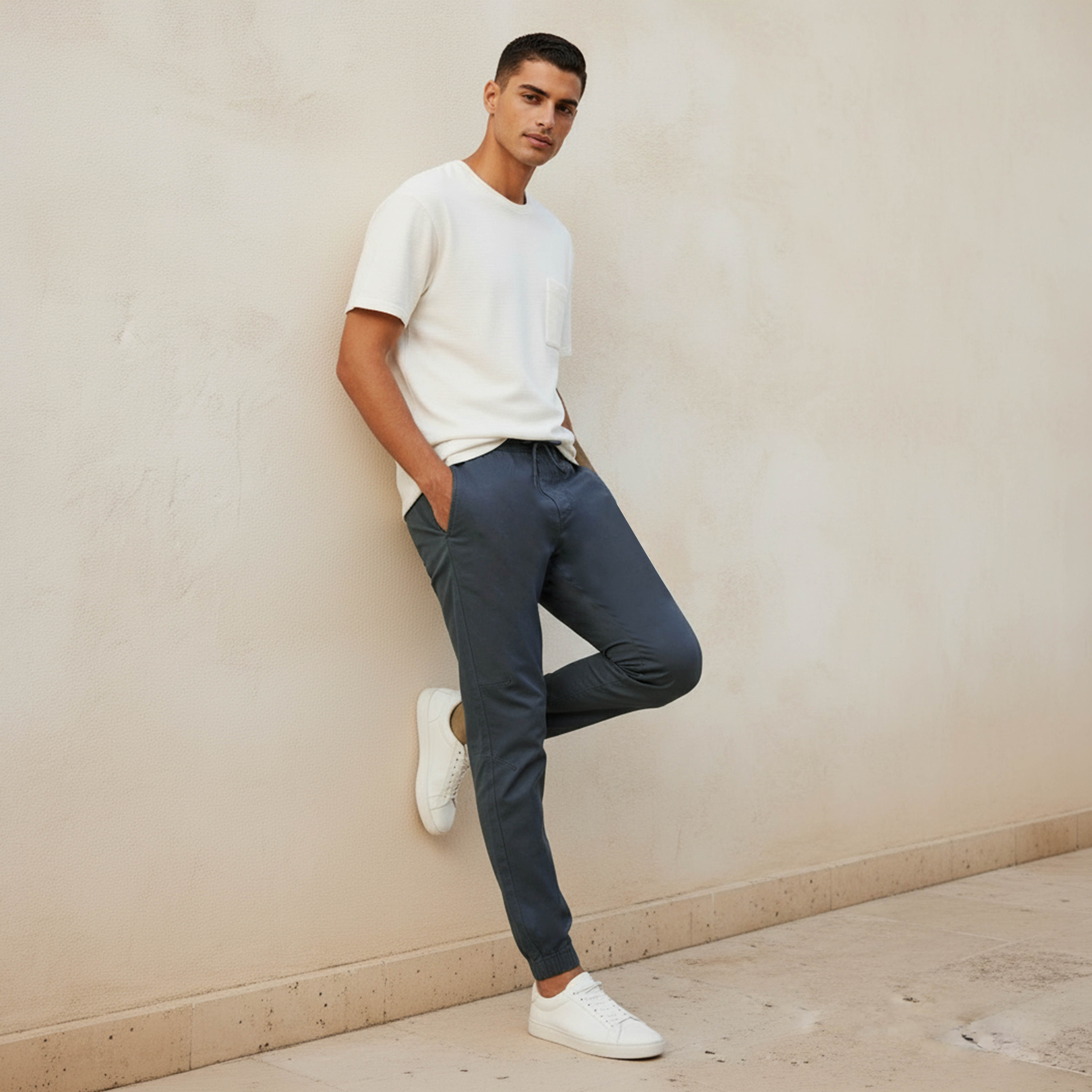 بنطلون رياضي بقصّة سليم للرجال-men-clothing-bottoms-joggers-image-3