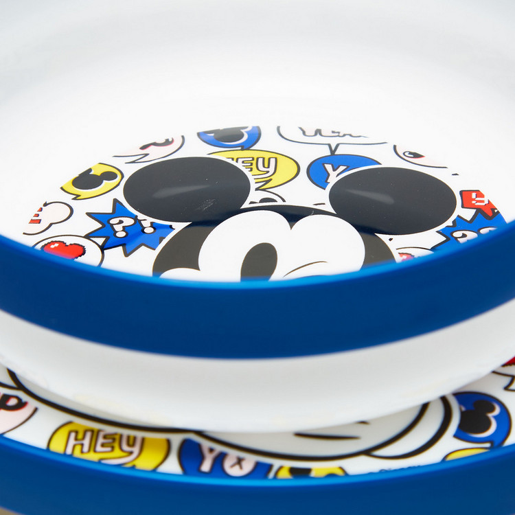 Mickey Mouse 3-Piece Dinner Set