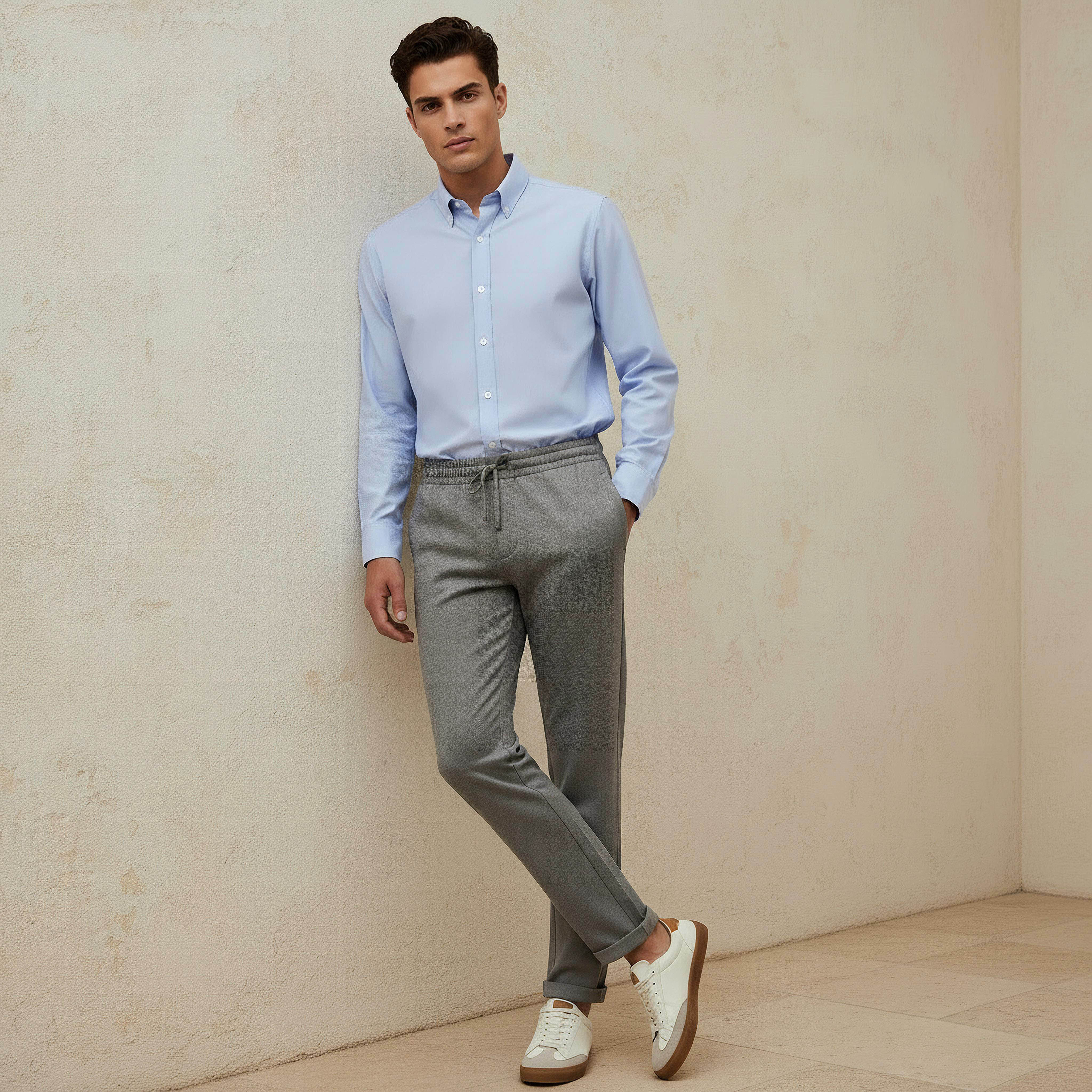 Men Regular Fit Trousers-men-clothing-bottoms-trousersandchinos-trousers-image-3