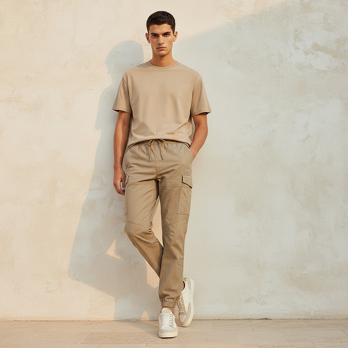 Men Baggy Fit Cargo Joggers-men-clothing-bottoms-joggers-image-3