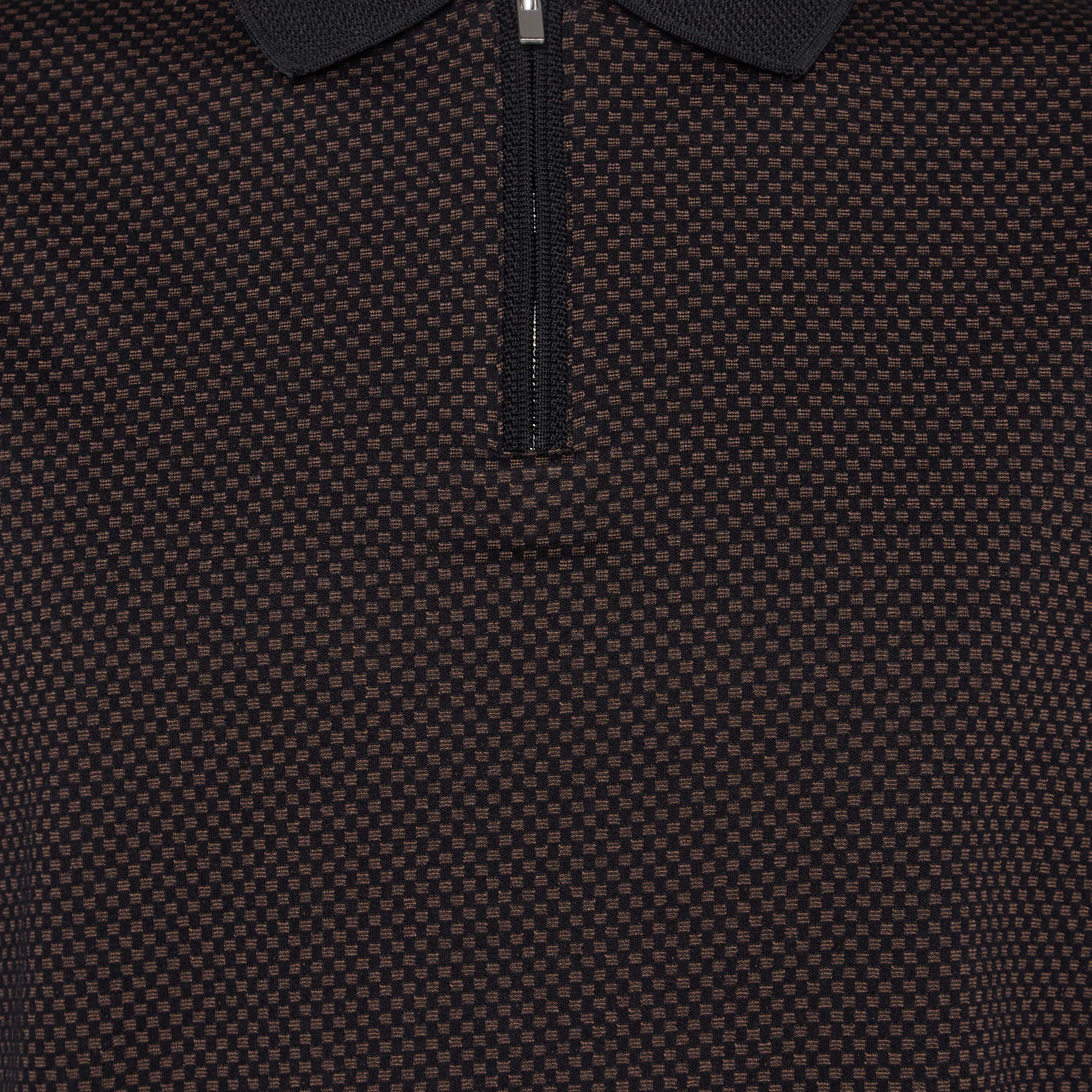 Men Short Sleeve Textured Polo T-shirt-men-clothing-tshirtsandpolos-polos-image-2