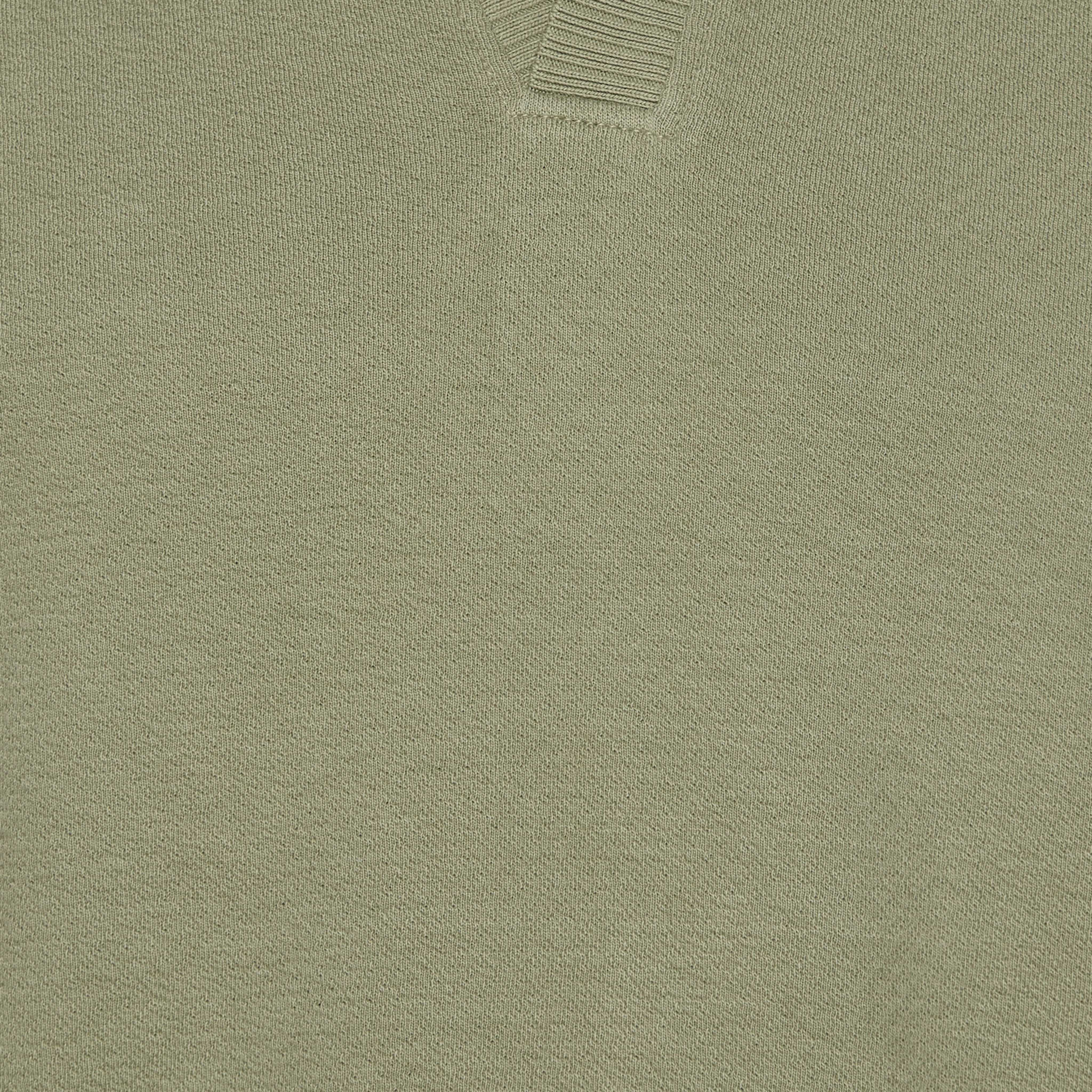 Men Short Sleeves Textured Johnny Collar Polo T-shirt-men-clothing-tshirtsandpolos-polos-image-2