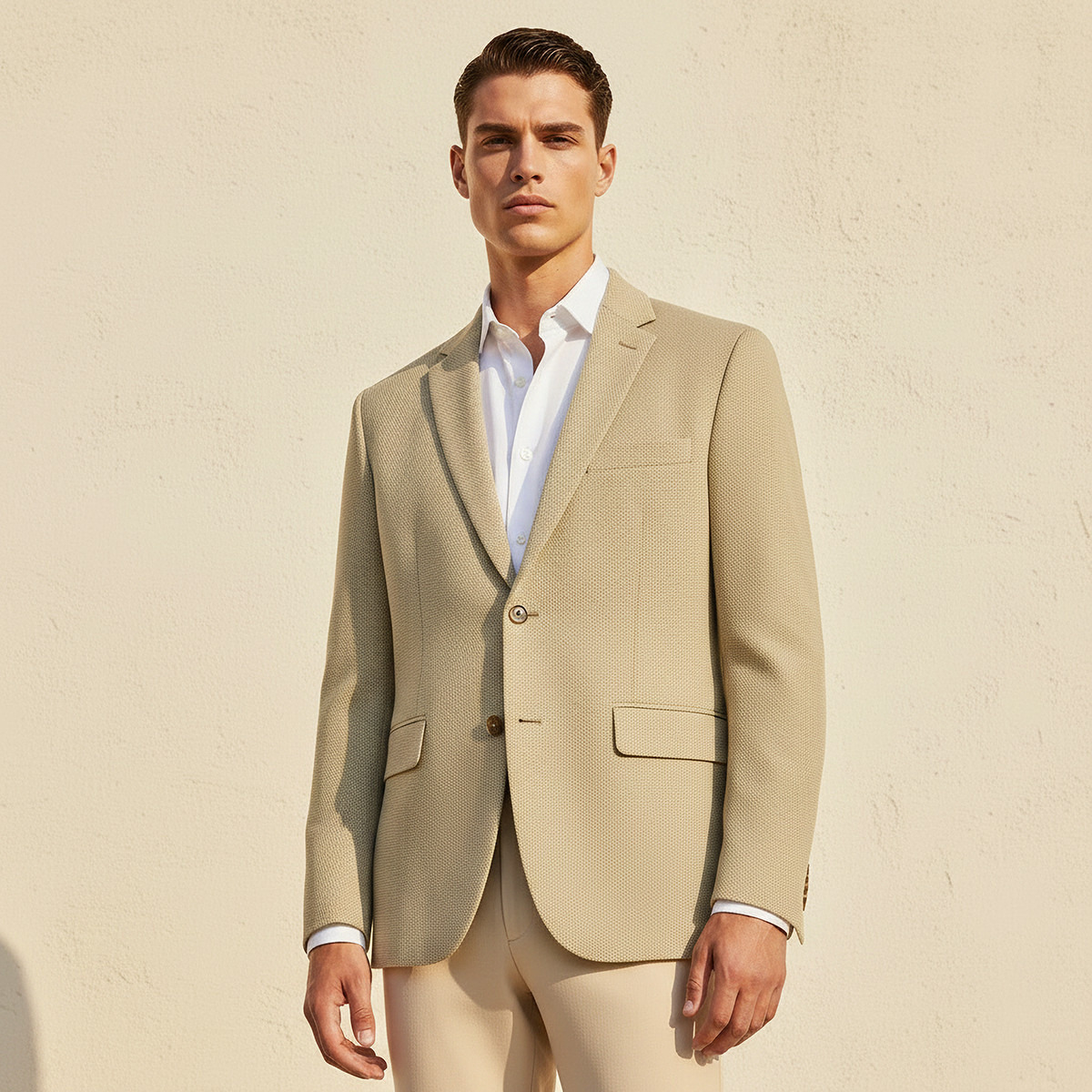 Men Regular Fit Notch Lapel Blazer-men-clothing-jacketsandblazers-blazers-image-1