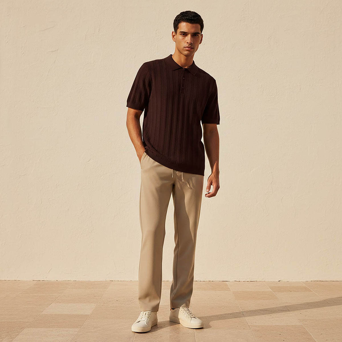 Men Short Sleeves Textured Polo T-shirt-men-clothing-tshirtsandpolos-polos-image-3