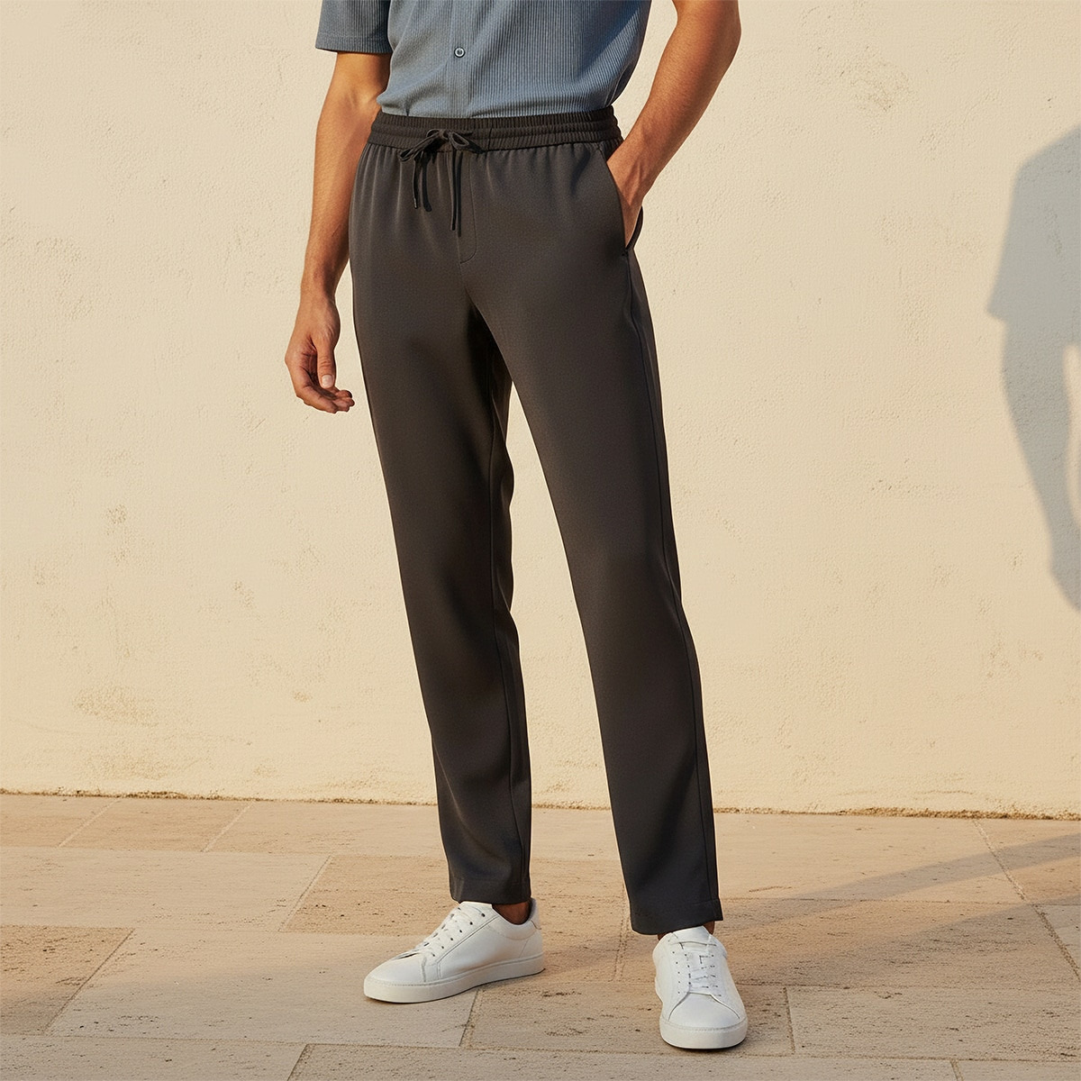 Splash Smart Regular Fit Trousers-men-clothing-bottoms-trousersandchinos-trousers-image-1