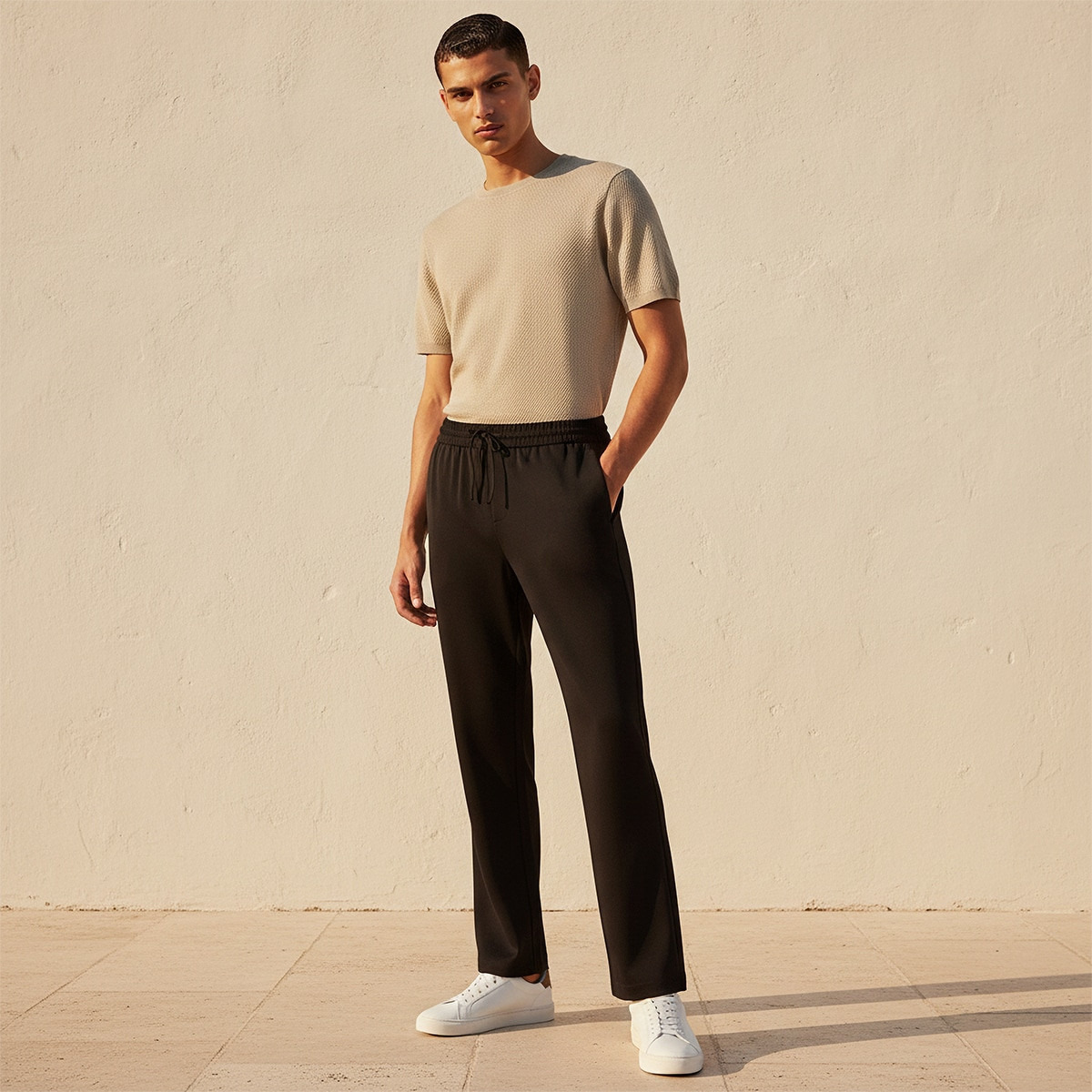 Splash Smart Regular Fit Trousers-men-clothing-bottoms-trousersandchinos-trousers-image-3