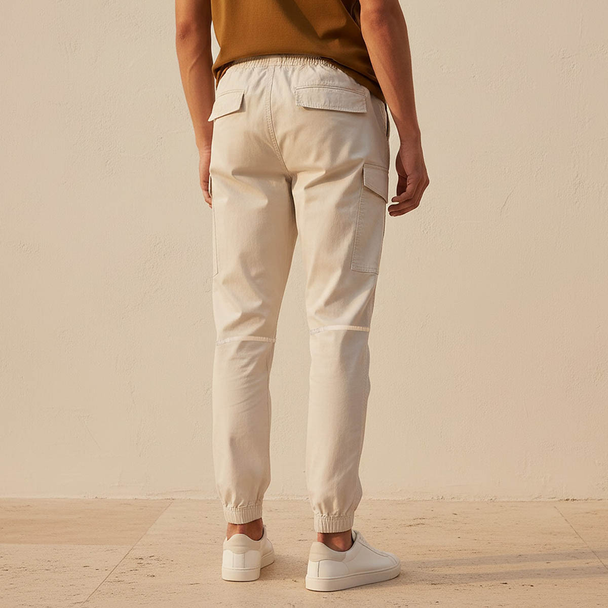 بنطال كارغو رجالي فضفاض برباط خصر مريح-men-clothing-bottoms-joggers-image-4