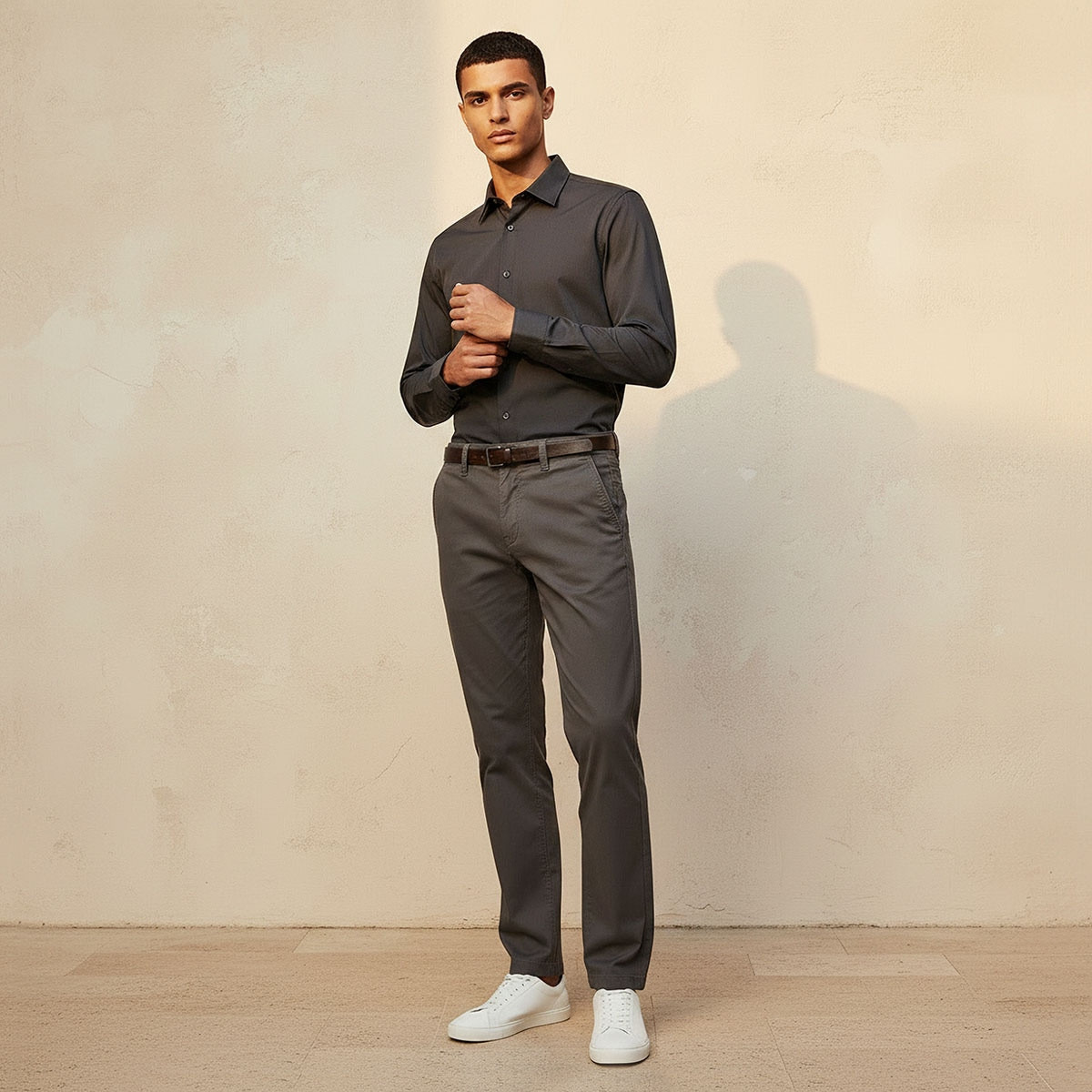 Splash Smart Slim Fit Belted Cotton Chinos-men-clothing-bottoms-trousersandchinos-chinos-image-5