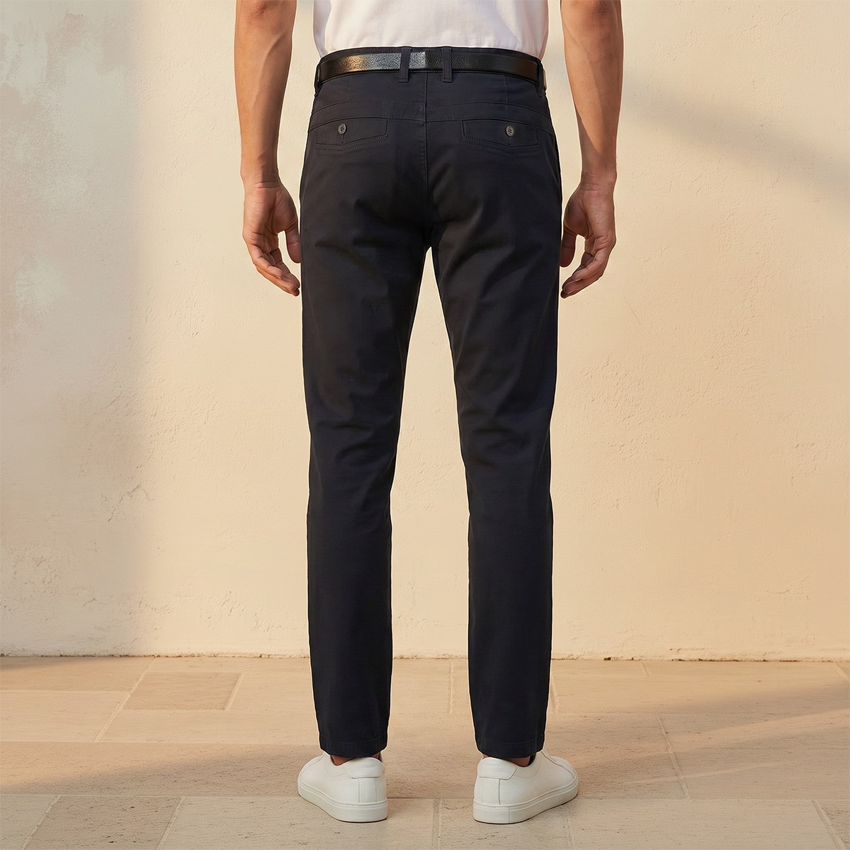 Splash Smart Slim Fit Belted Cotton Chinos-men-clothing-bottoms-trousersandchinos-chinos-image-4