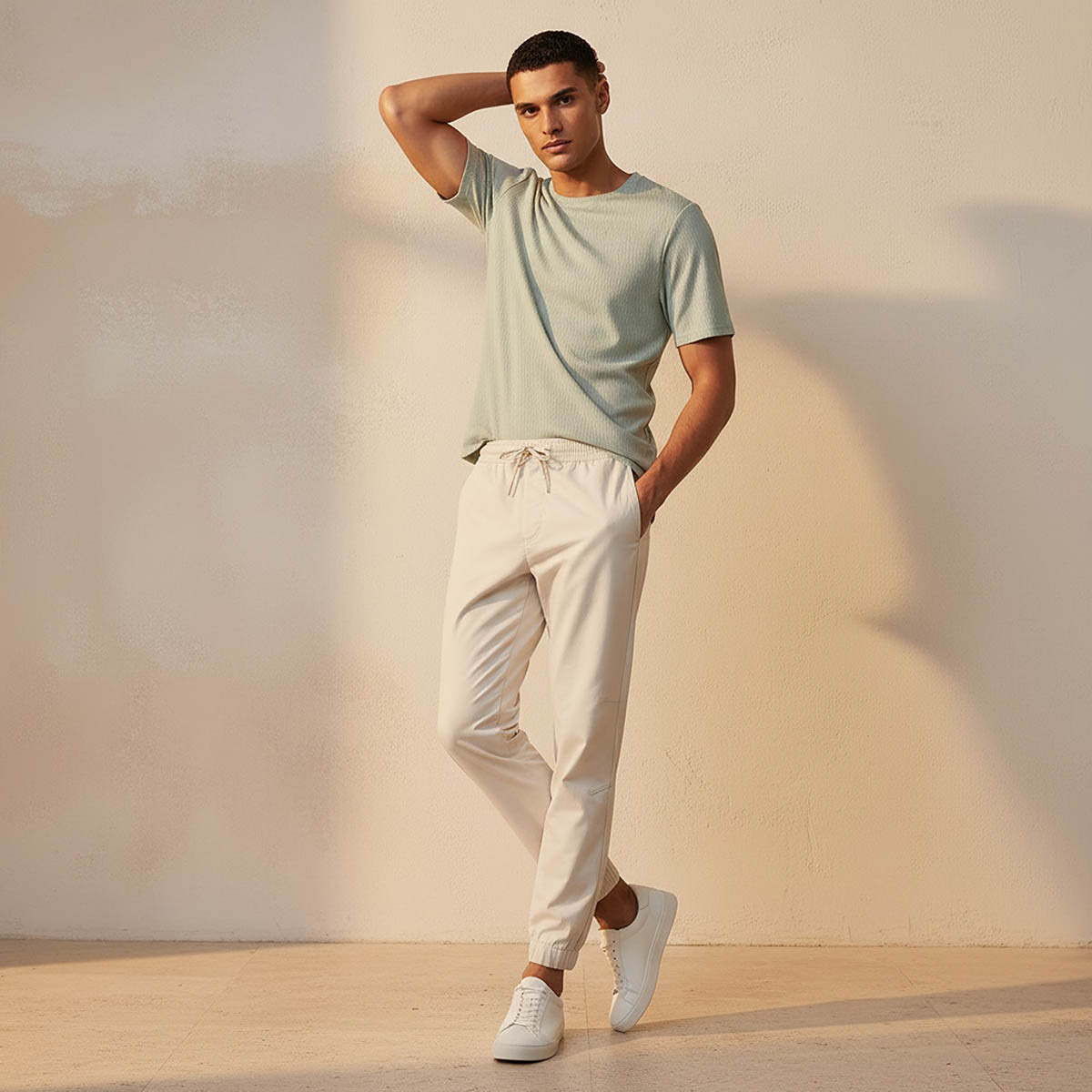 Splash Smart Slim Fit Joggers with Flexi Waist-men-clothing-bottoms-joggers-image-3