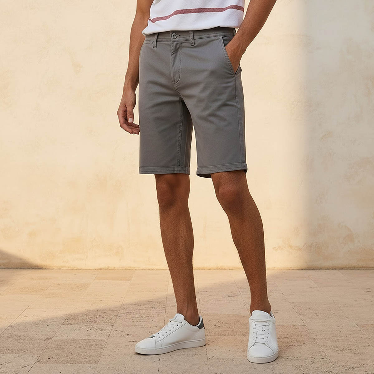 شورت تشينو رجالي بقصة سليم-men-clothing-bottoms-shorts-image-1