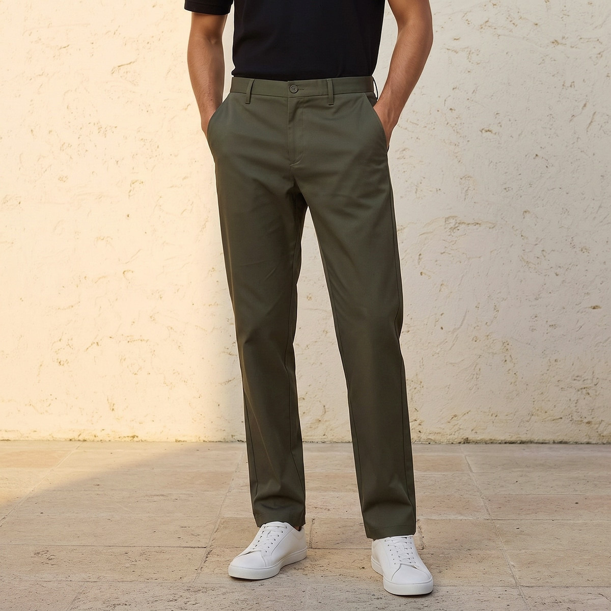 Splash Smart Regular Fit Trousers-men-clothing-bottoms-trousersandchinos-trousers-image-1