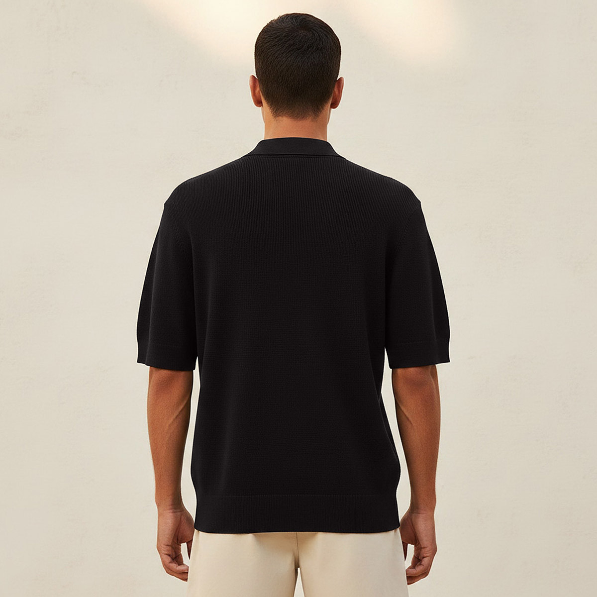 Men Short Sleeves Textured Polo T-shirt-men-clothing-tshirtsandpolos-polos-image-4