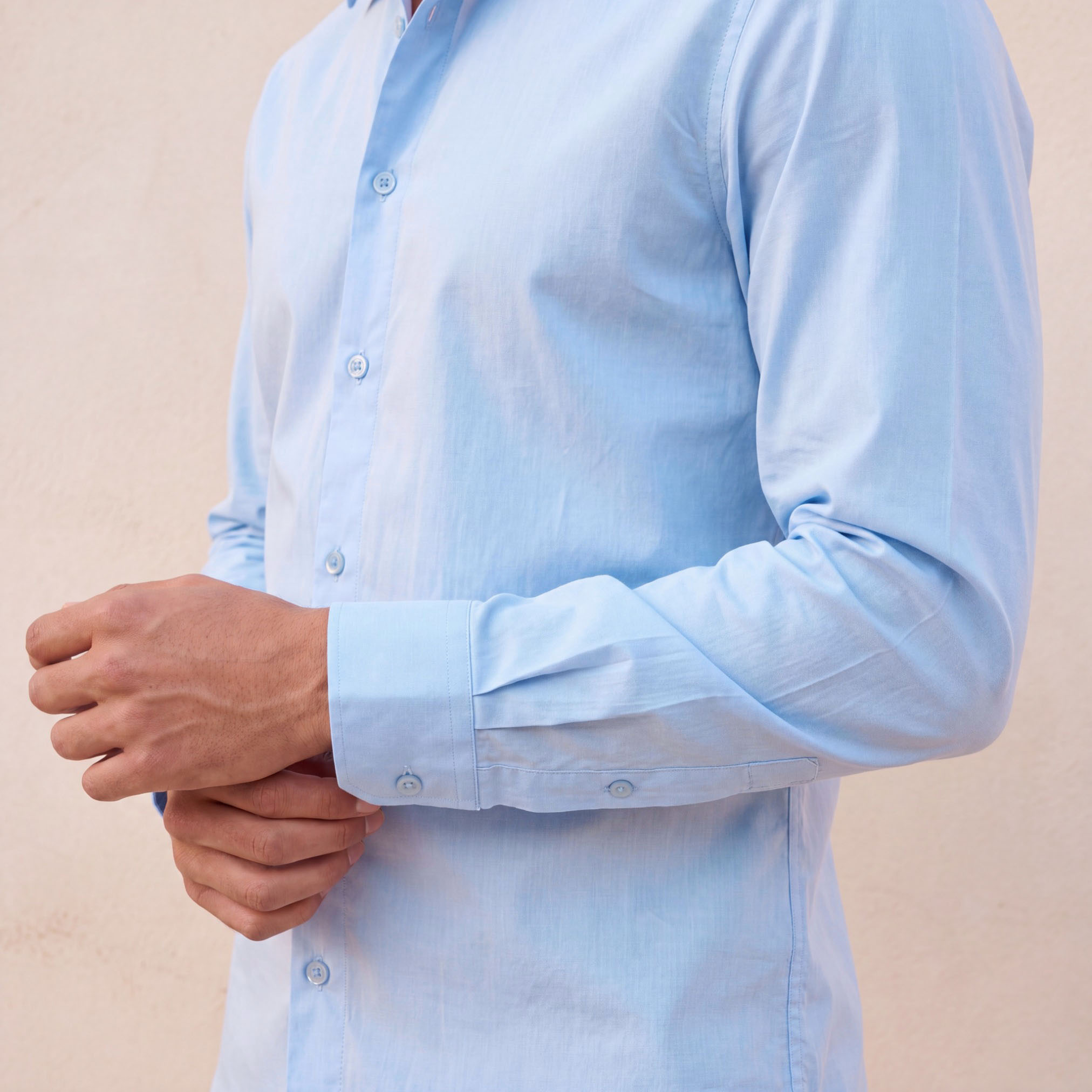 قميص بقصّة عادية وأكمام طويلة من سبلاش سمارت-men-clothing-shirts-image-2