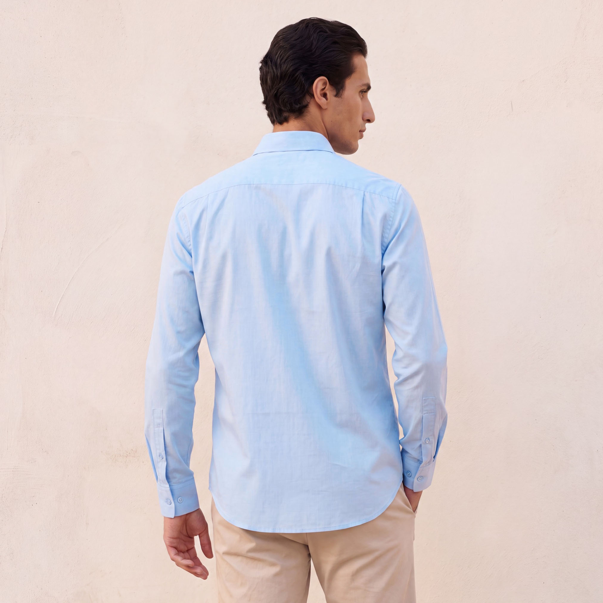 قميص بقصّة عادية وأكمام طويلة من سبلاش سمارت-men-clothing-shirts-image-4