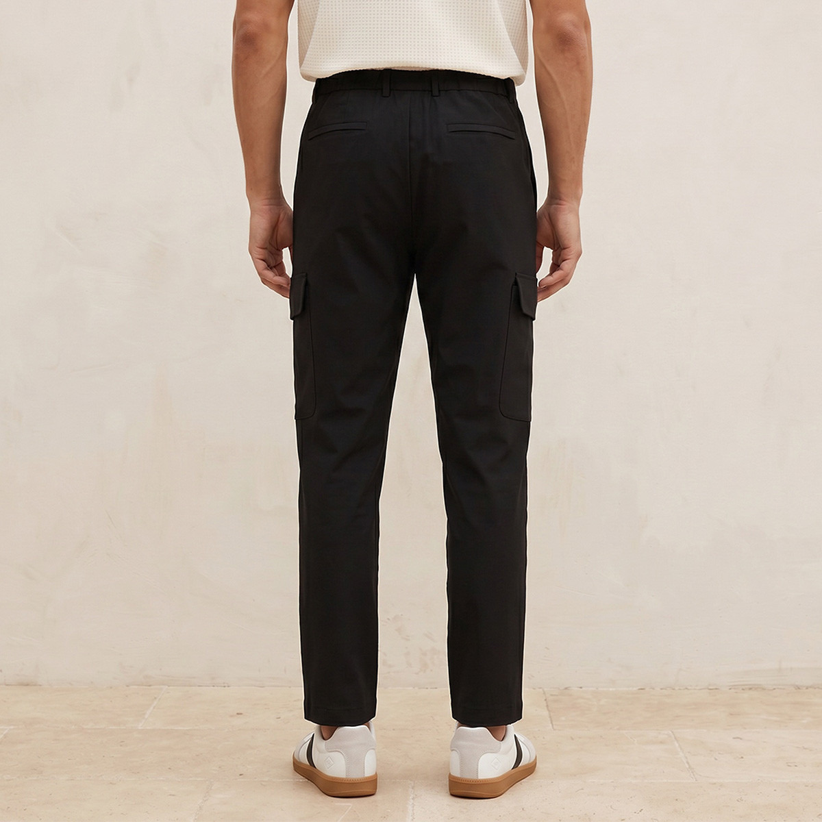 Splash Smart Regular Fit Cargo Performance Trousers-men-clothing-bottoms-trousersandchinos-trousers-image-4