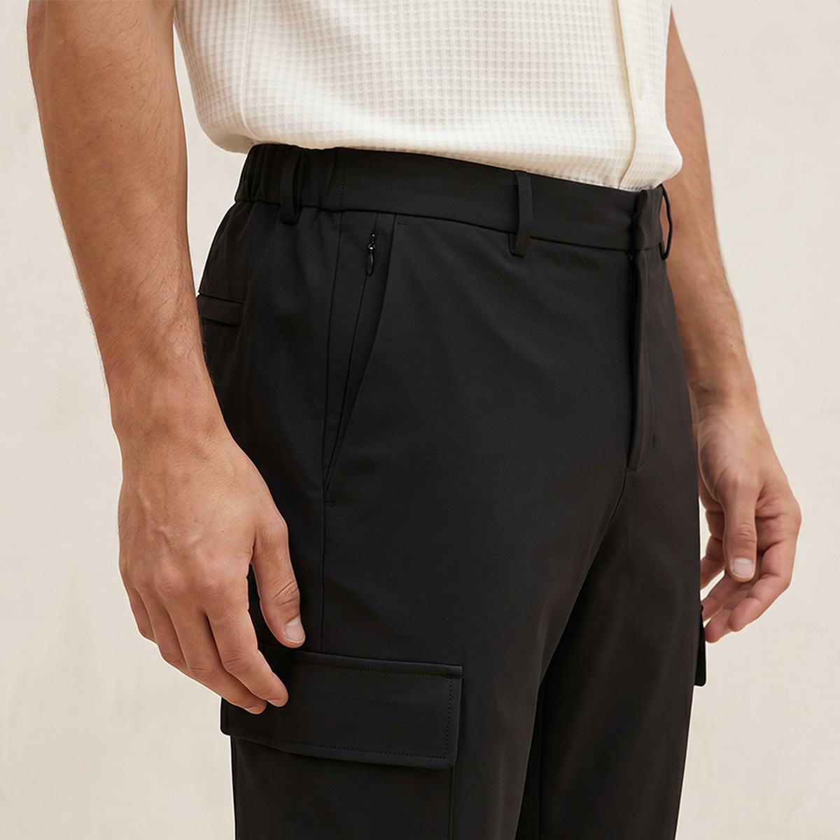 Splash Smart Regular Fit Cargo Performance Trousers-men-clothing-bottoms-trousersandchinos-trousers-image-5