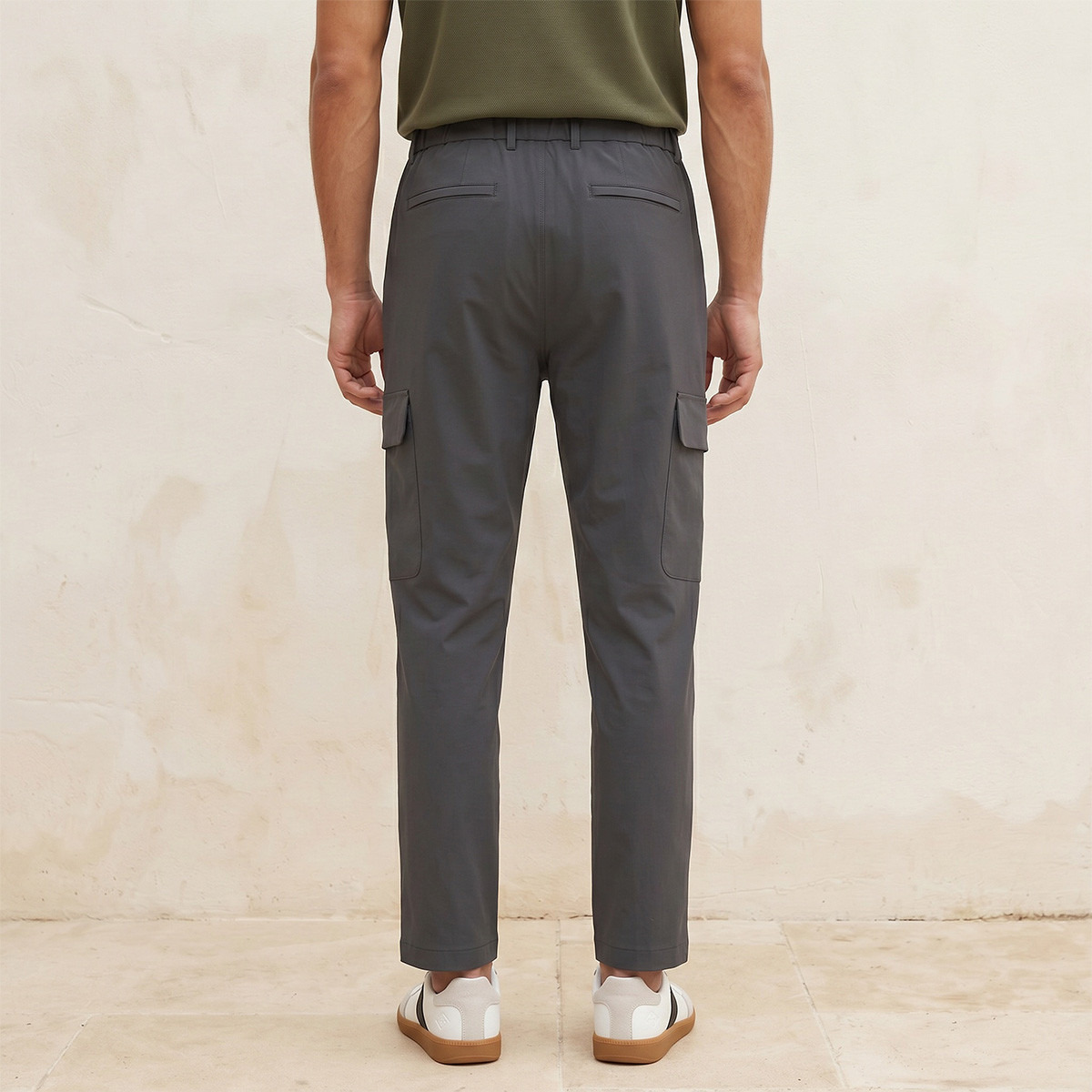 Splash Smart Regular Fit Cargo Performance Trousers-men-clothing-bottoms-trousersandchinos-trousers-image-4