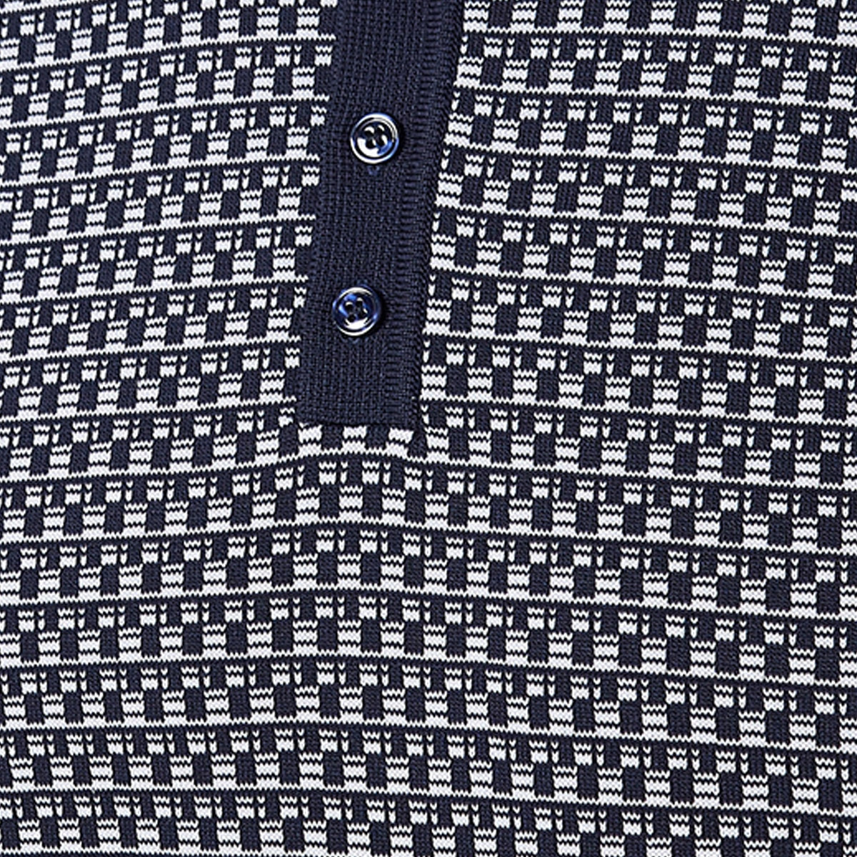 Splash Smart Short Sleeves Jacquard Polo T-shirt-men-clothing-tshirtsandpolos-polos-image-2