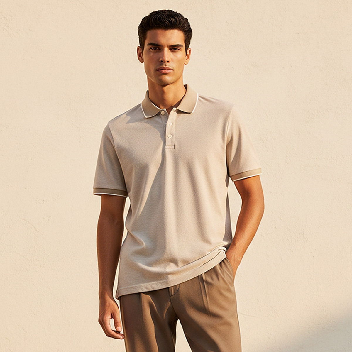تيشيرت بولو بأكمام قصيرة من سبلاش سمارت-men-clothing-tshirtsandpolos-polos-image-1