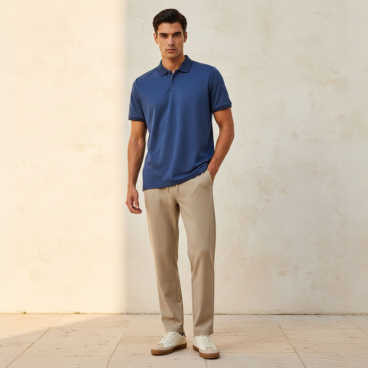 تيشيرت بولو بأكمام قصيرة من سبلاش سمارت-men-clothing-tshirtsandpolos-polos-image-3