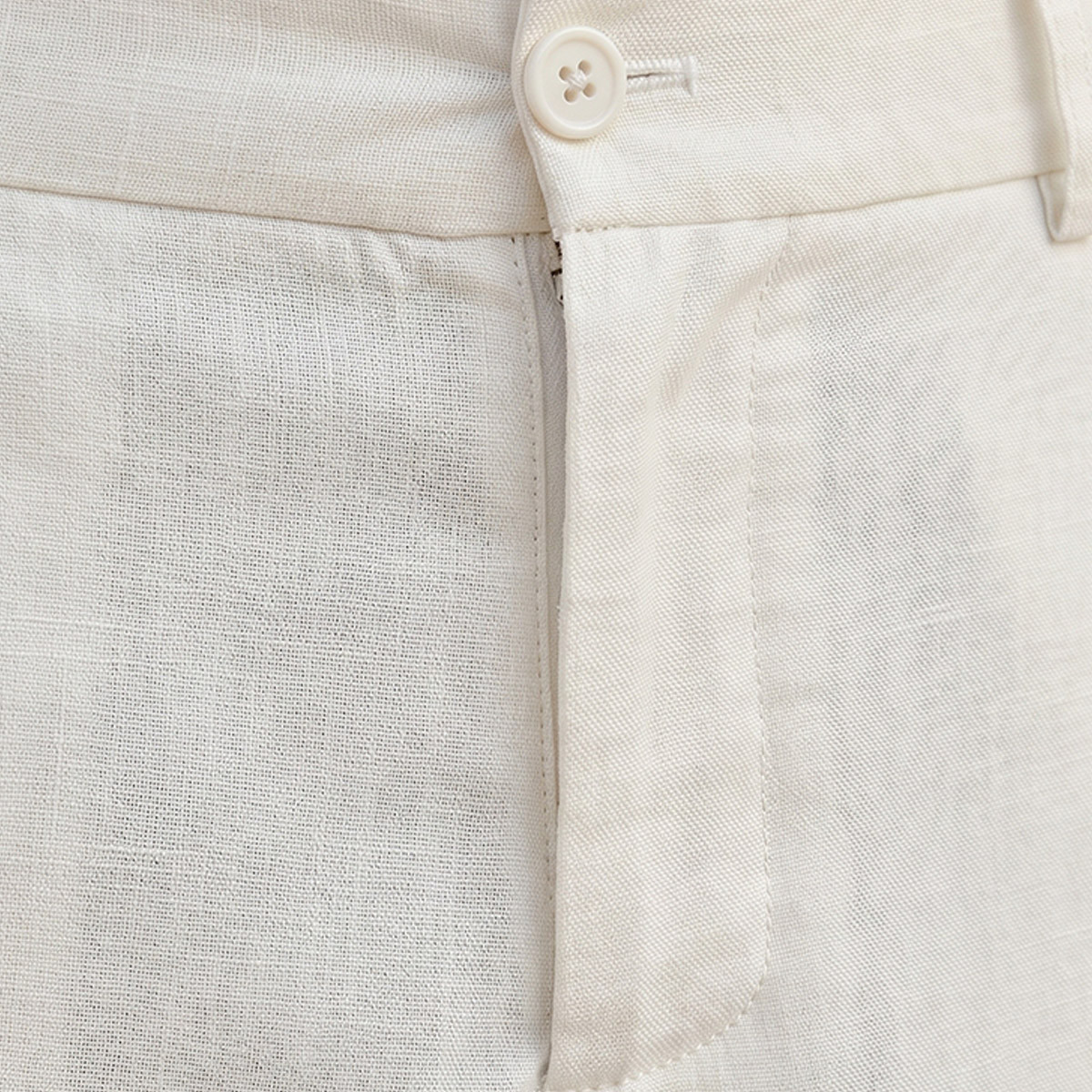 Splash Smart Regular Fit Linen Blend Trousers-men-clothing-bottoms-trousersandchinos-trousers-image-2