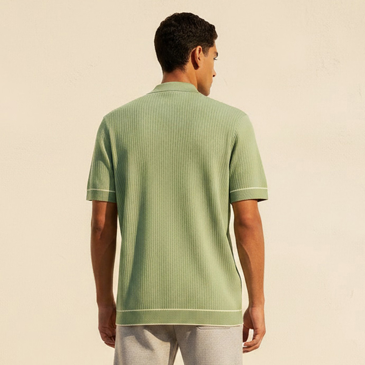 Men Short Sleeves Textured Polo T-shirt-men-clothing-tshirtsandpolos-polos-image-4