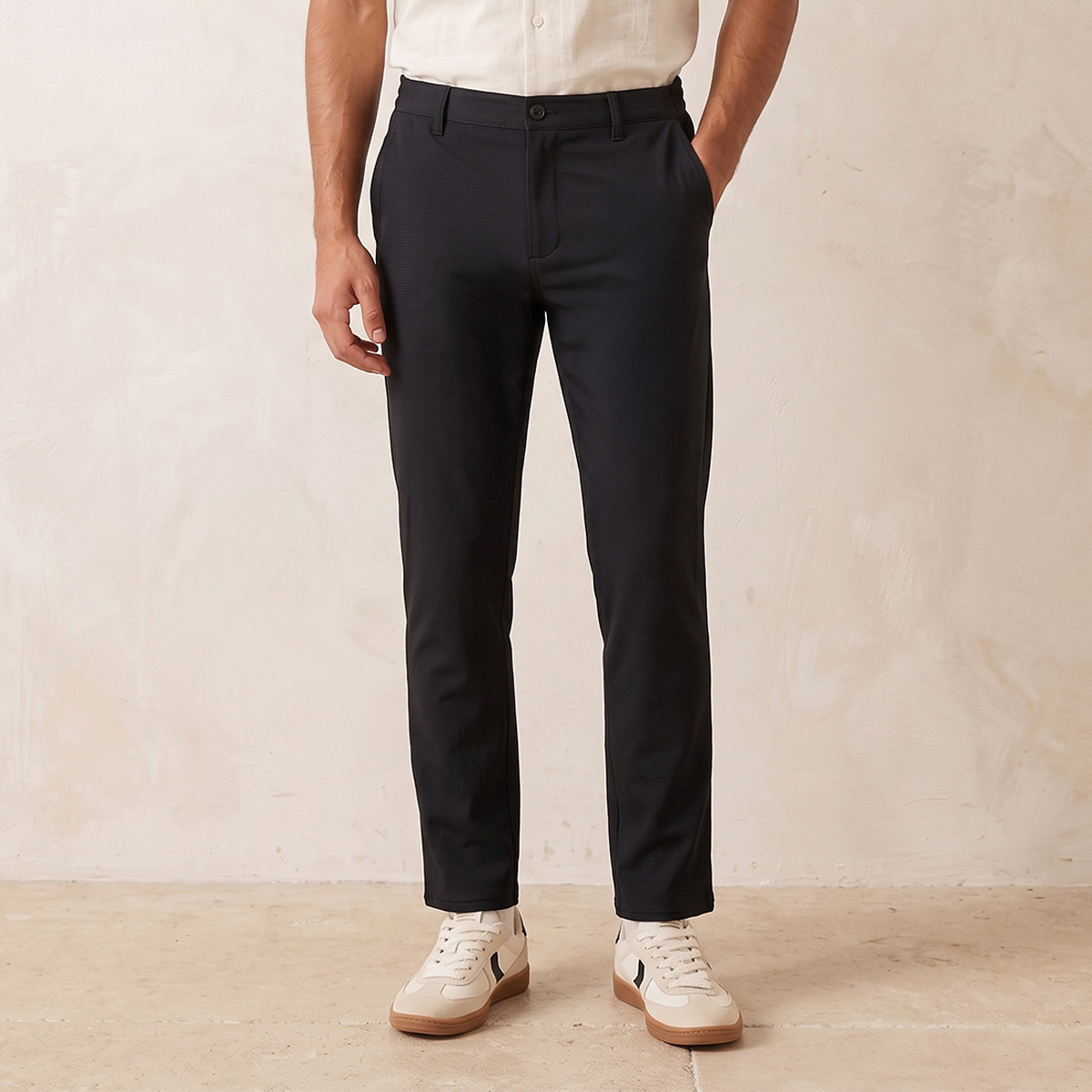 بنطلون رسمي من سبلاش سمارت-men-clothing-bottoms-trousersandchinos-trousers-image-1