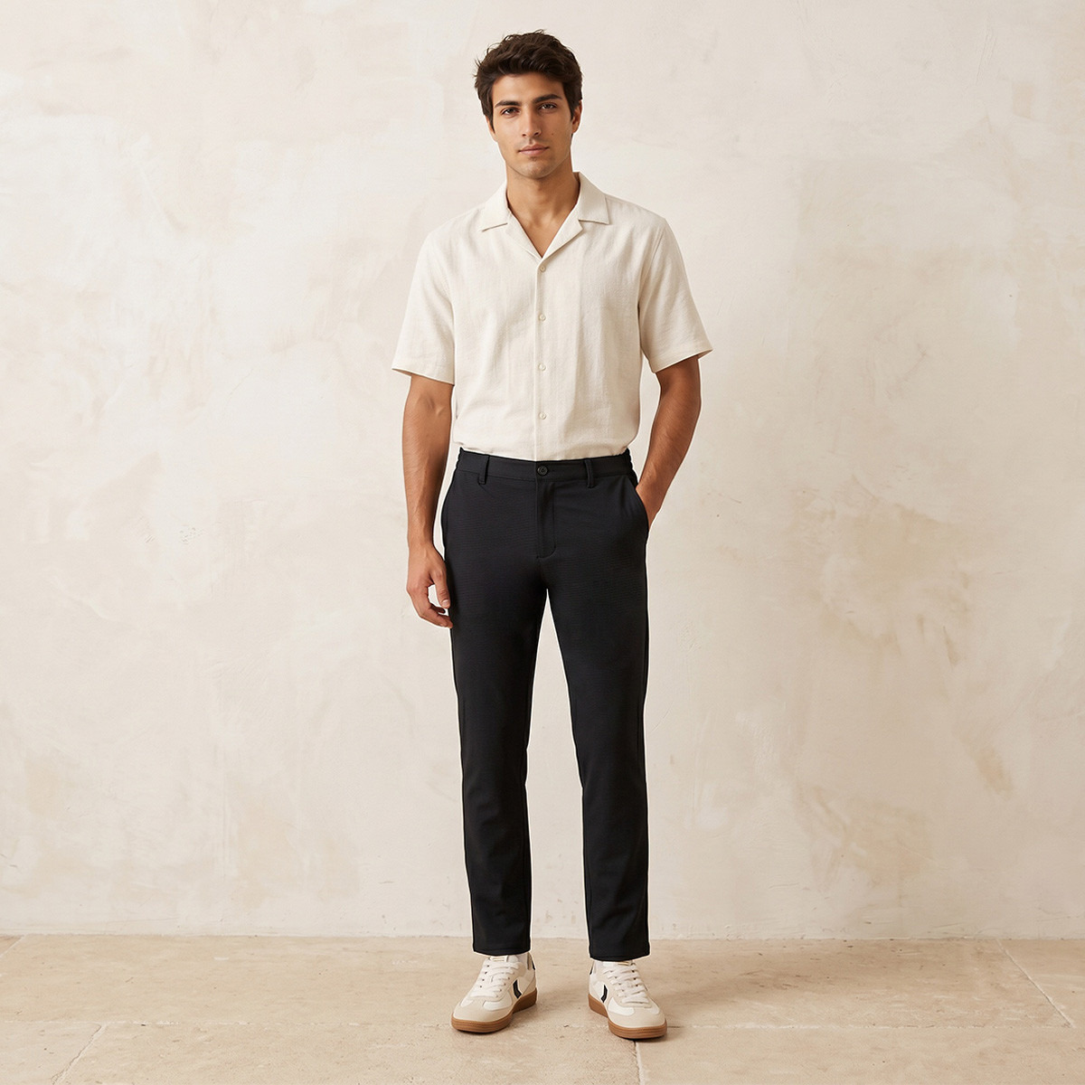 بنطلون رسمي من سبلاش سمارت-men-clothing-bottoms-trousersandchinos-trousers-image-3